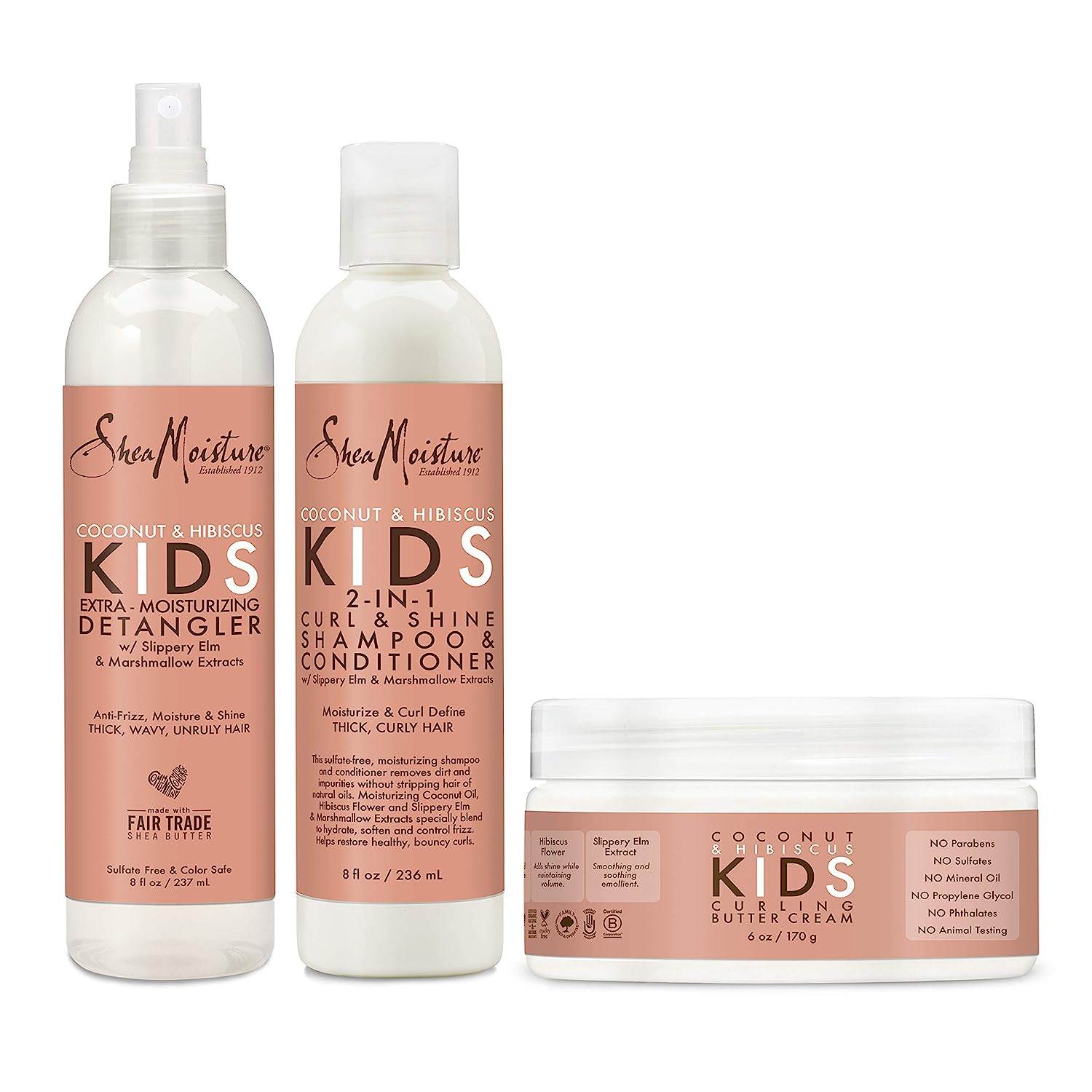 SheaMoisture 3-In-1 Shampoo, Conditioner & Curling Coconut