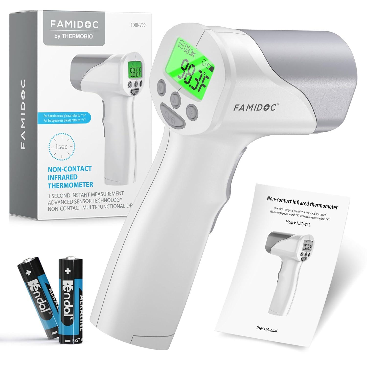 THERMOBIO Medical Grade Forehead Thermometer