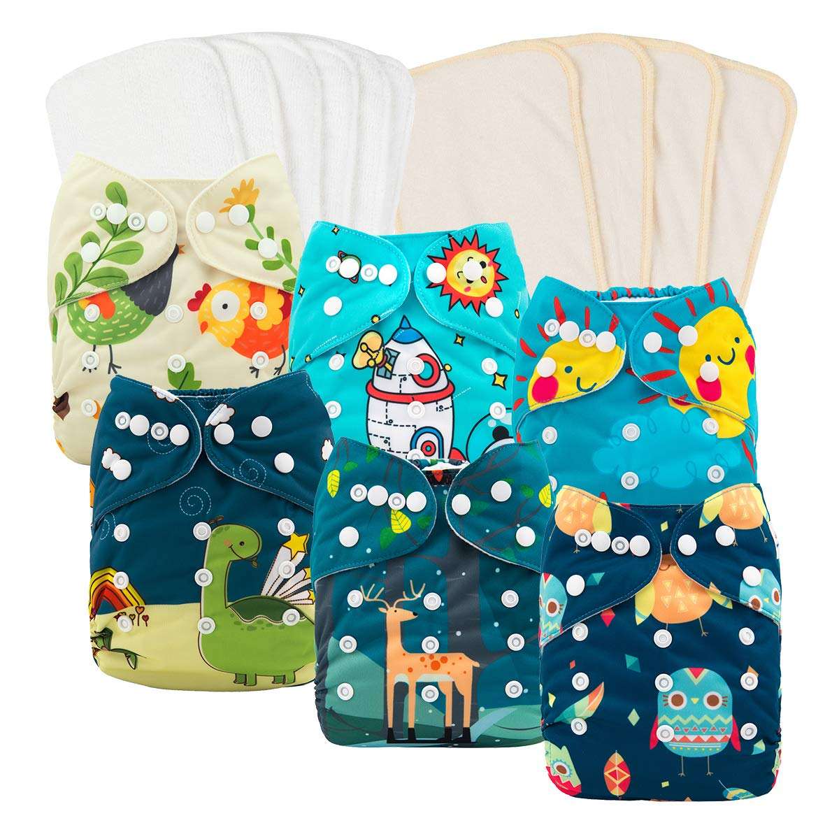 Babygoal Reusable Cloth Diapers