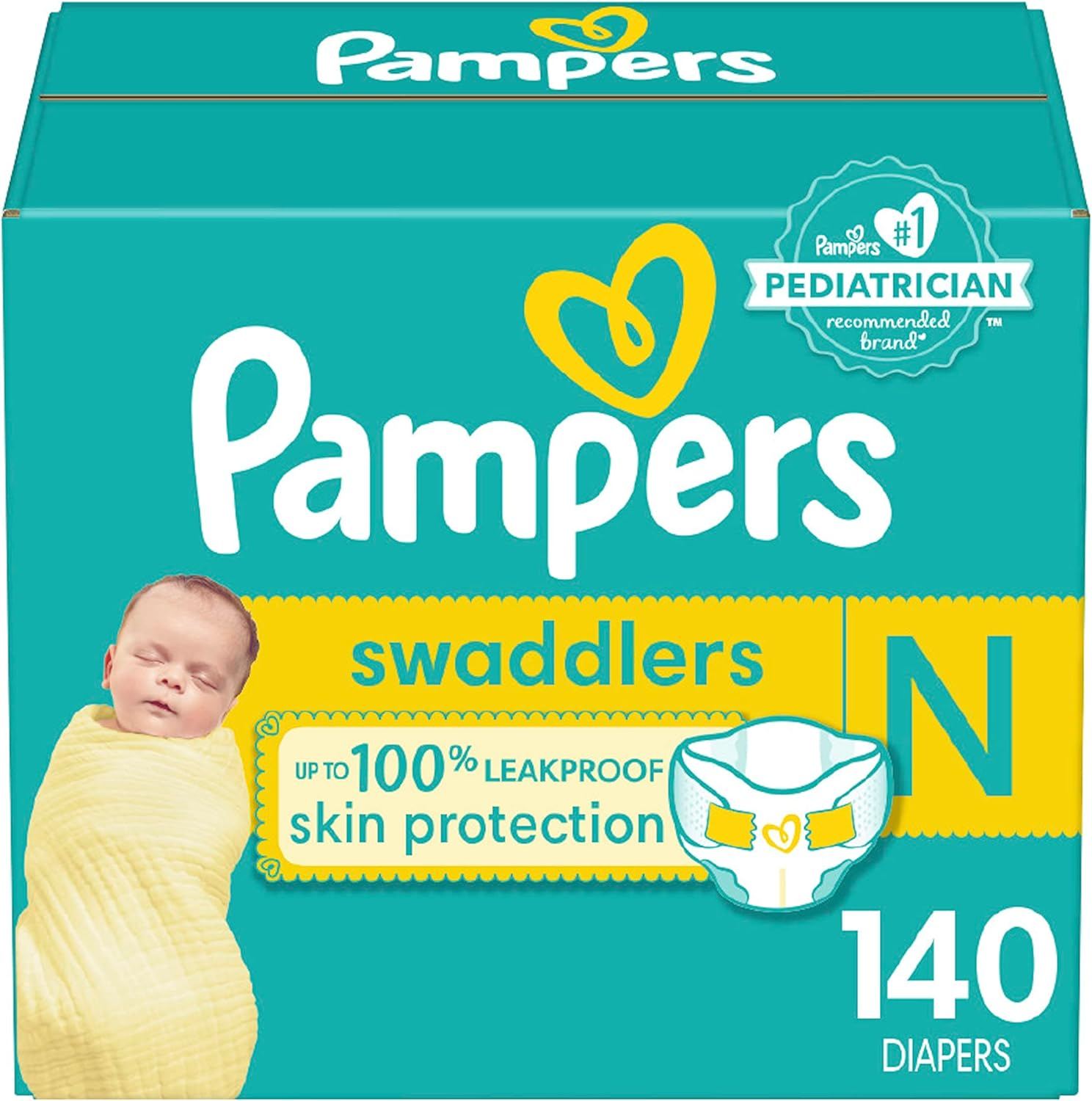 Pampers Swaddlers Newborn Diapers