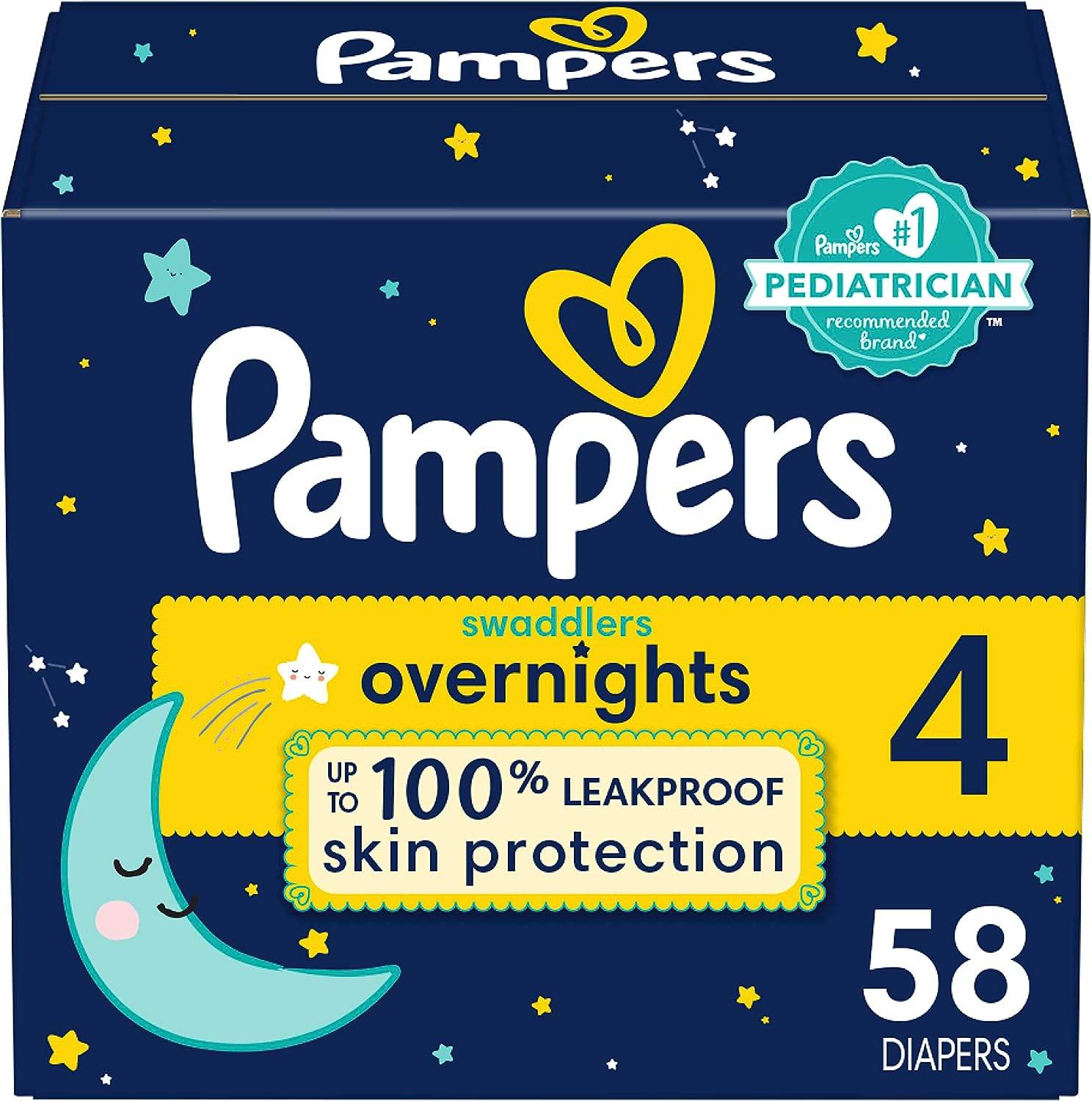 Pampers Swaddlers Overnights Diapers