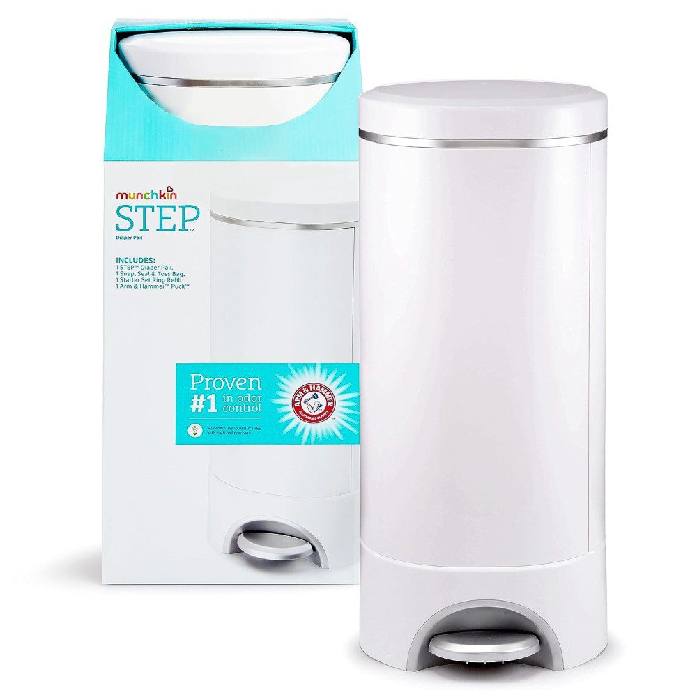 munchkin step diaper pail - great design