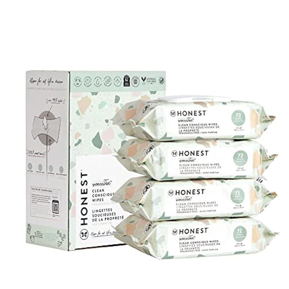 the honest company baby wipes - thick & durable
