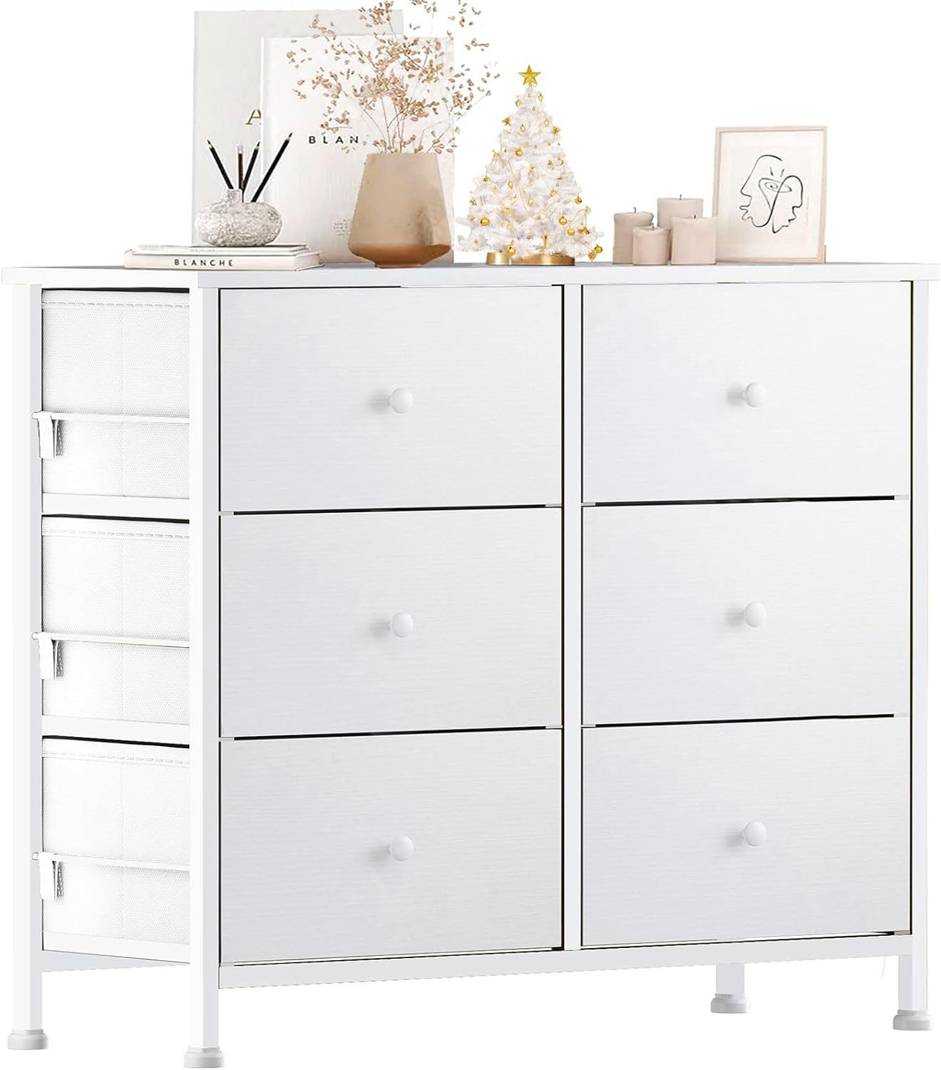 BOLUO White Dresser