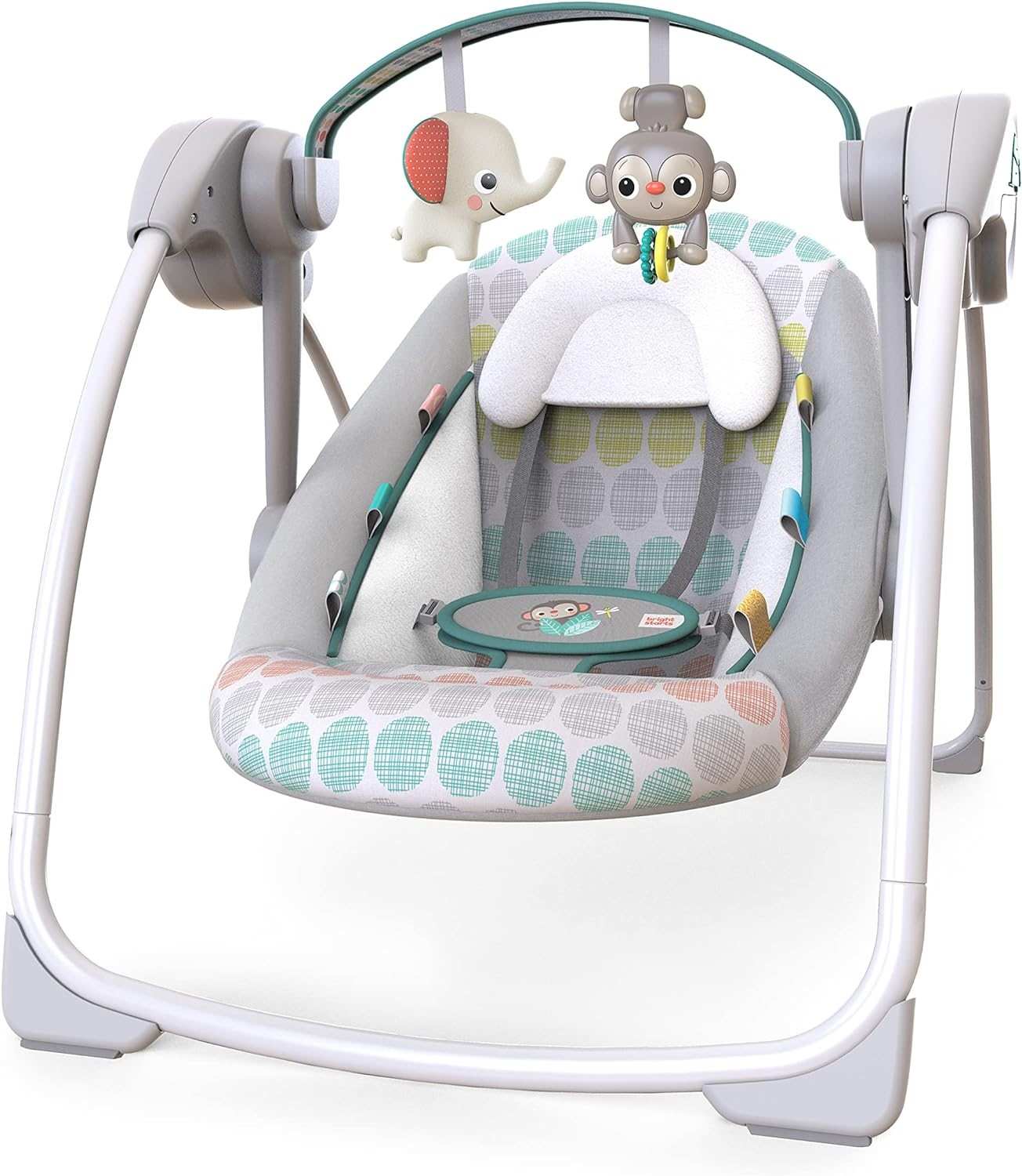3. Bright Starts Portable Baby Swing
