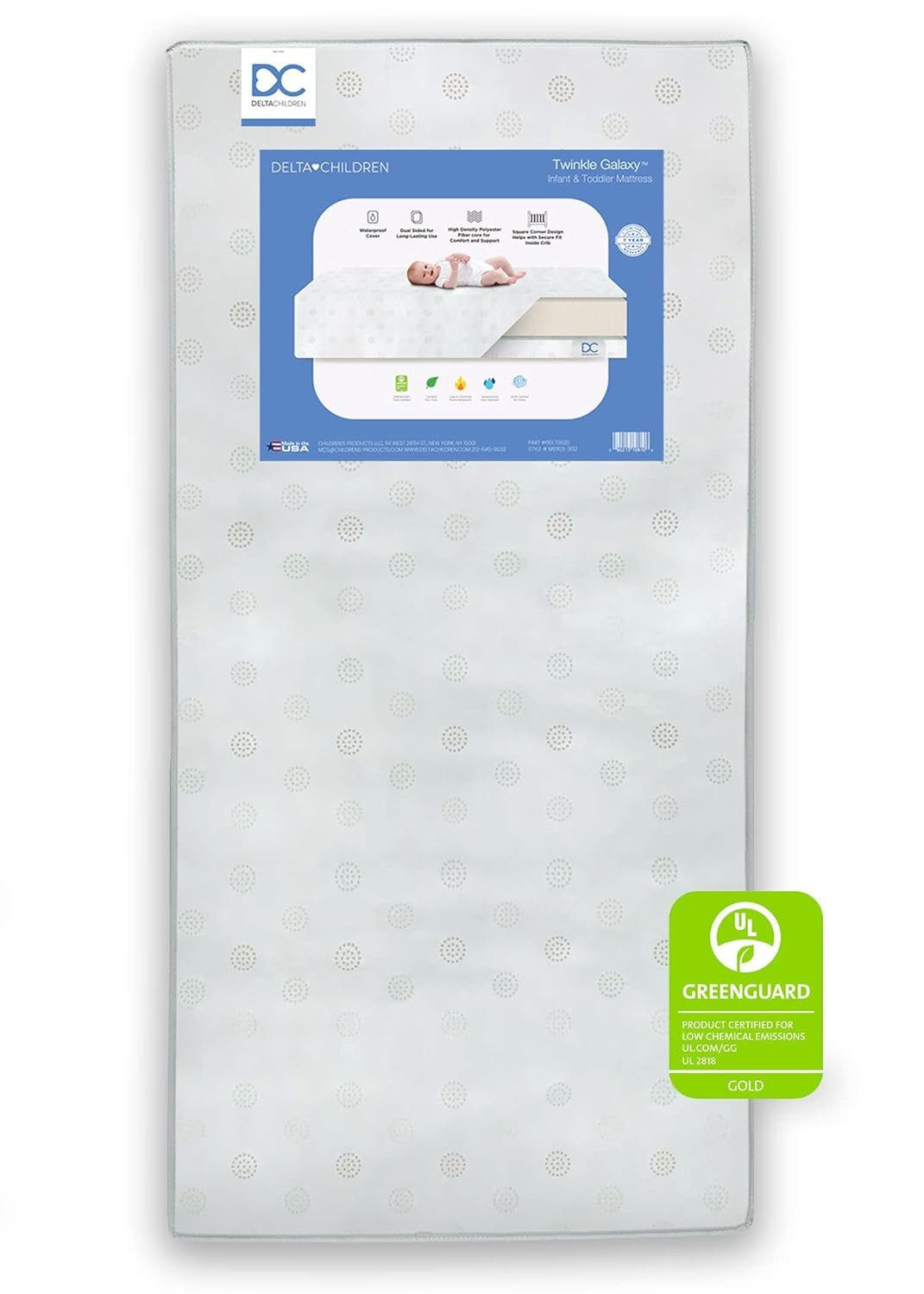Delta Children Crib and Toddler Mattress