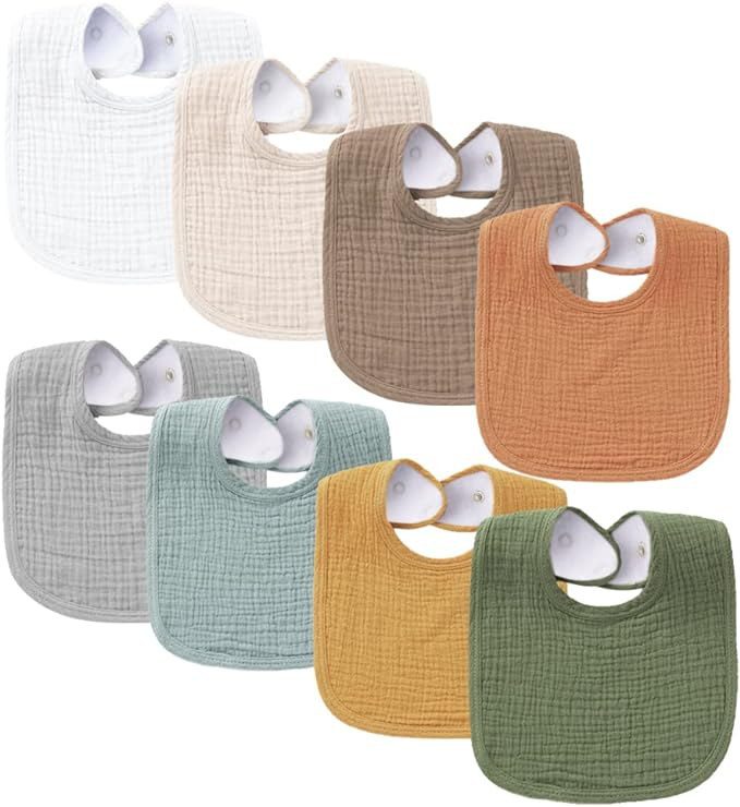 Konssy Muslin Baby Bibs