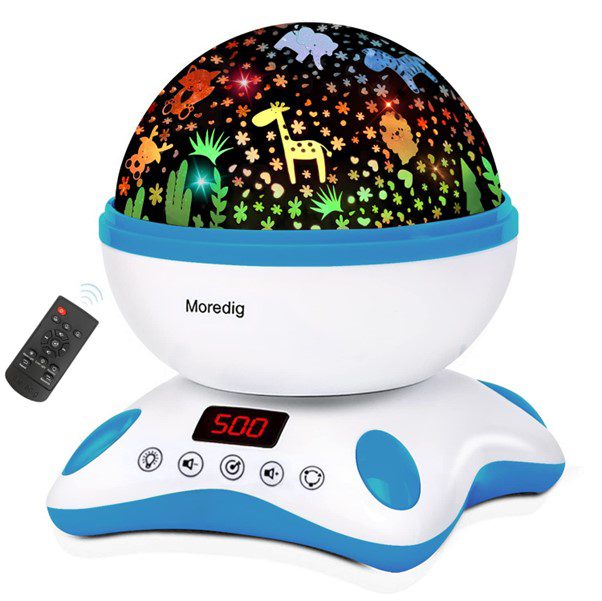 Moredig Kids Night Light Projector
