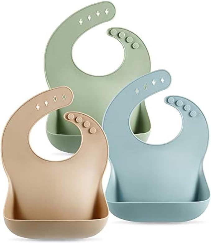 PandaEar Silicone Bibs