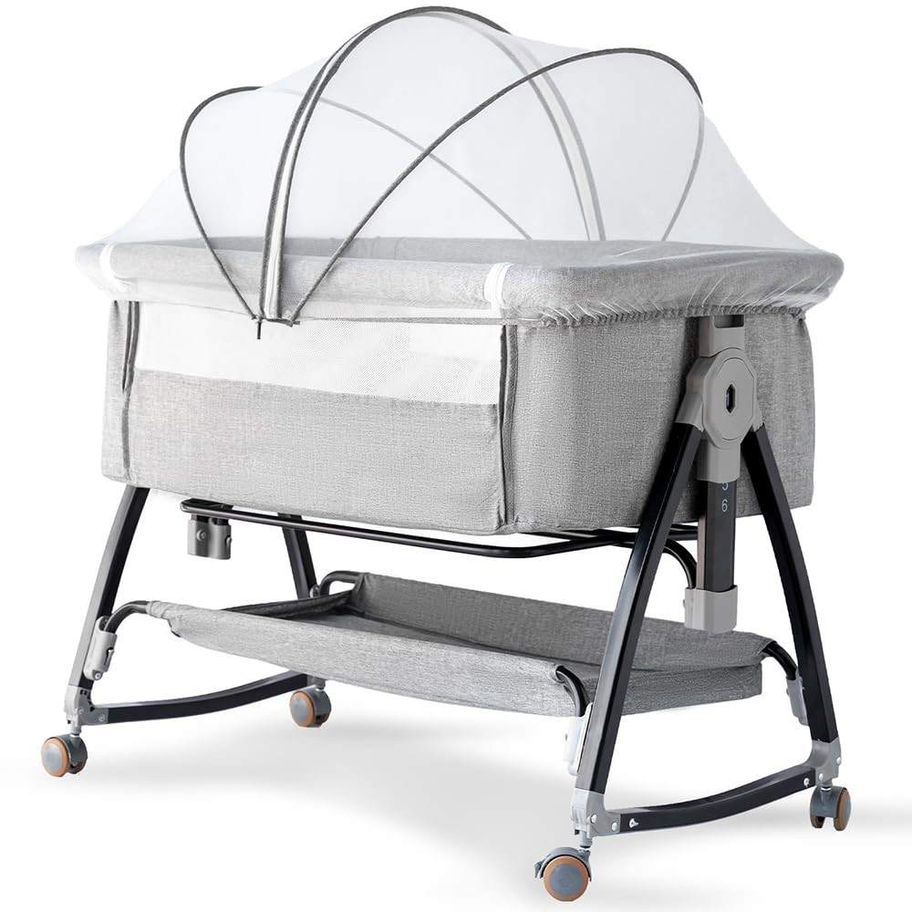 Suave Bedside Crib 3 in 1 Bassinet