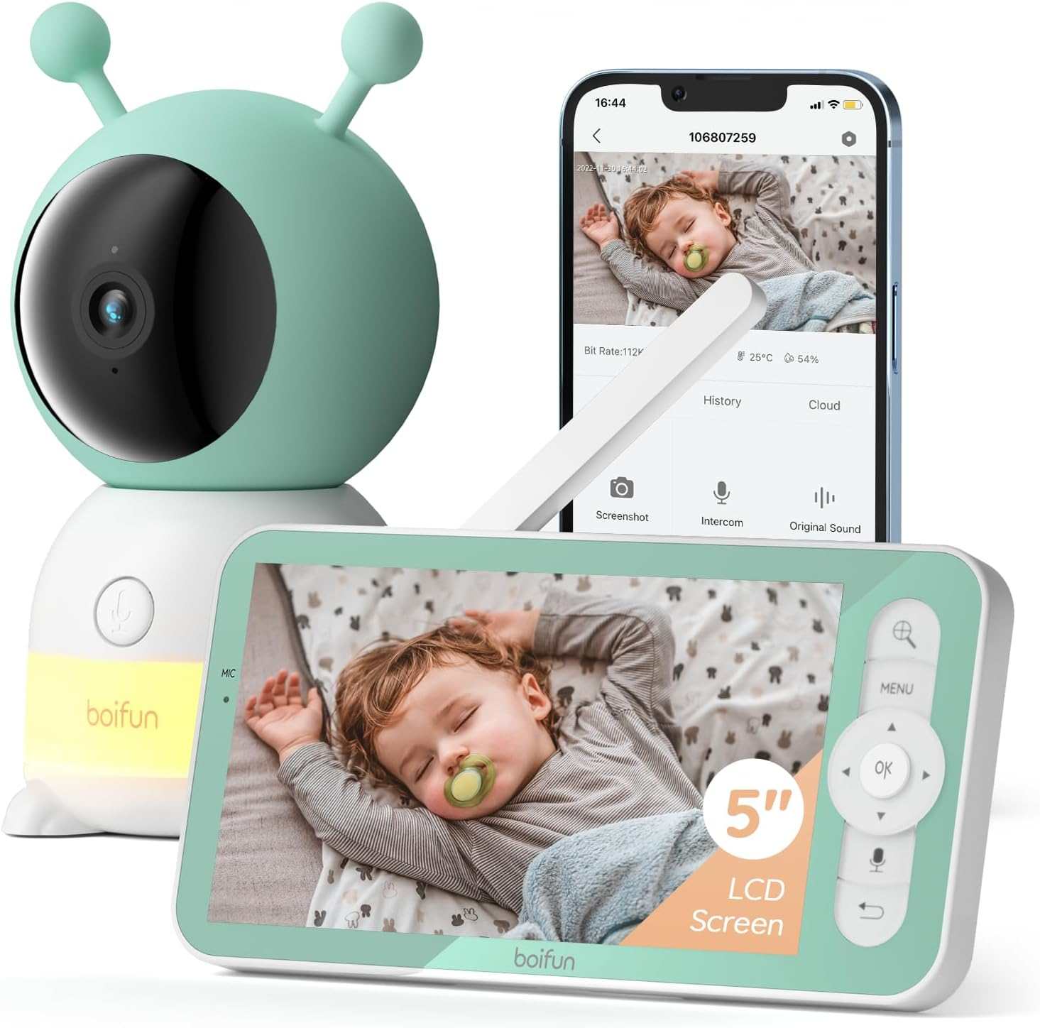 BOIFUN Smart Baby Monitor