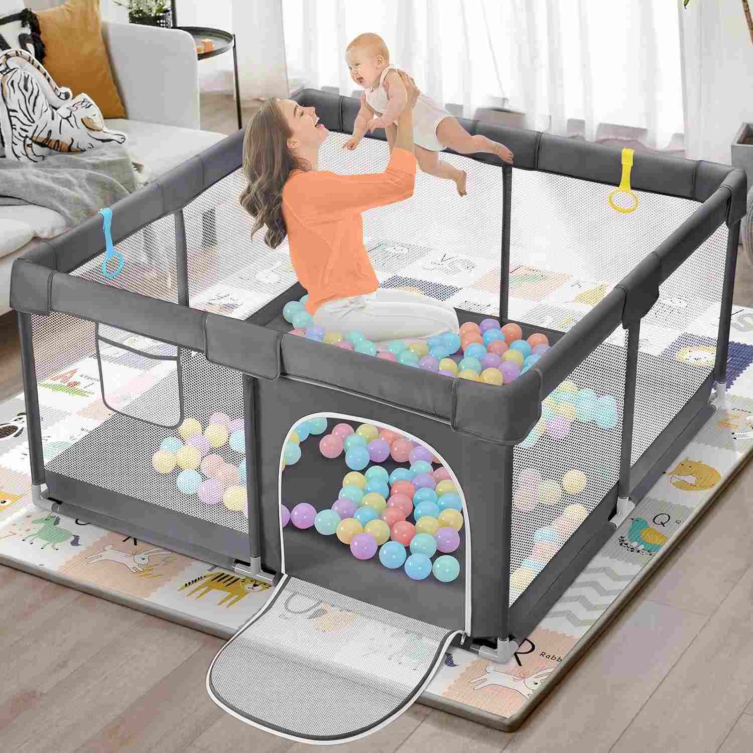 Dripex Playpen for Babies and Toddlers .