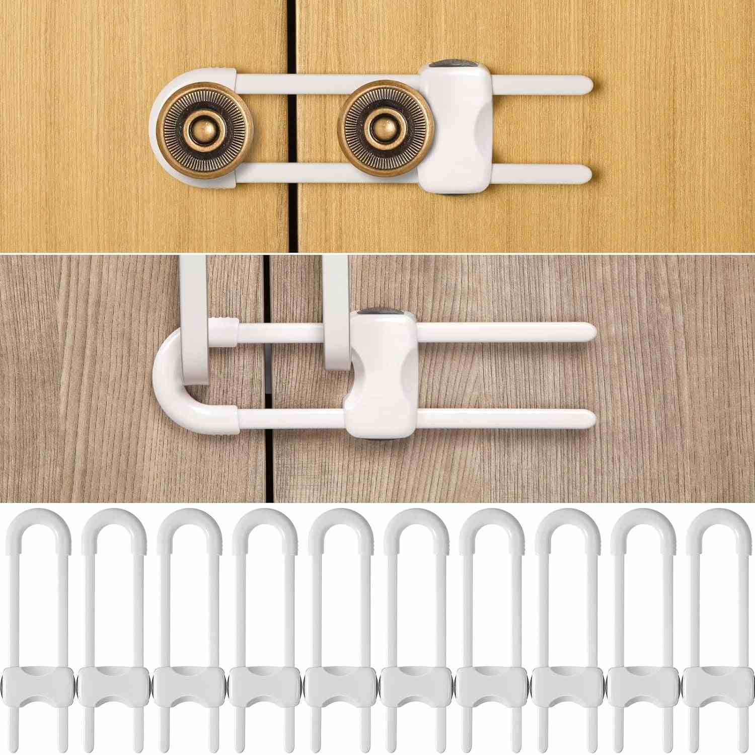 Jetec 10 Pieces Cabinet Locks......