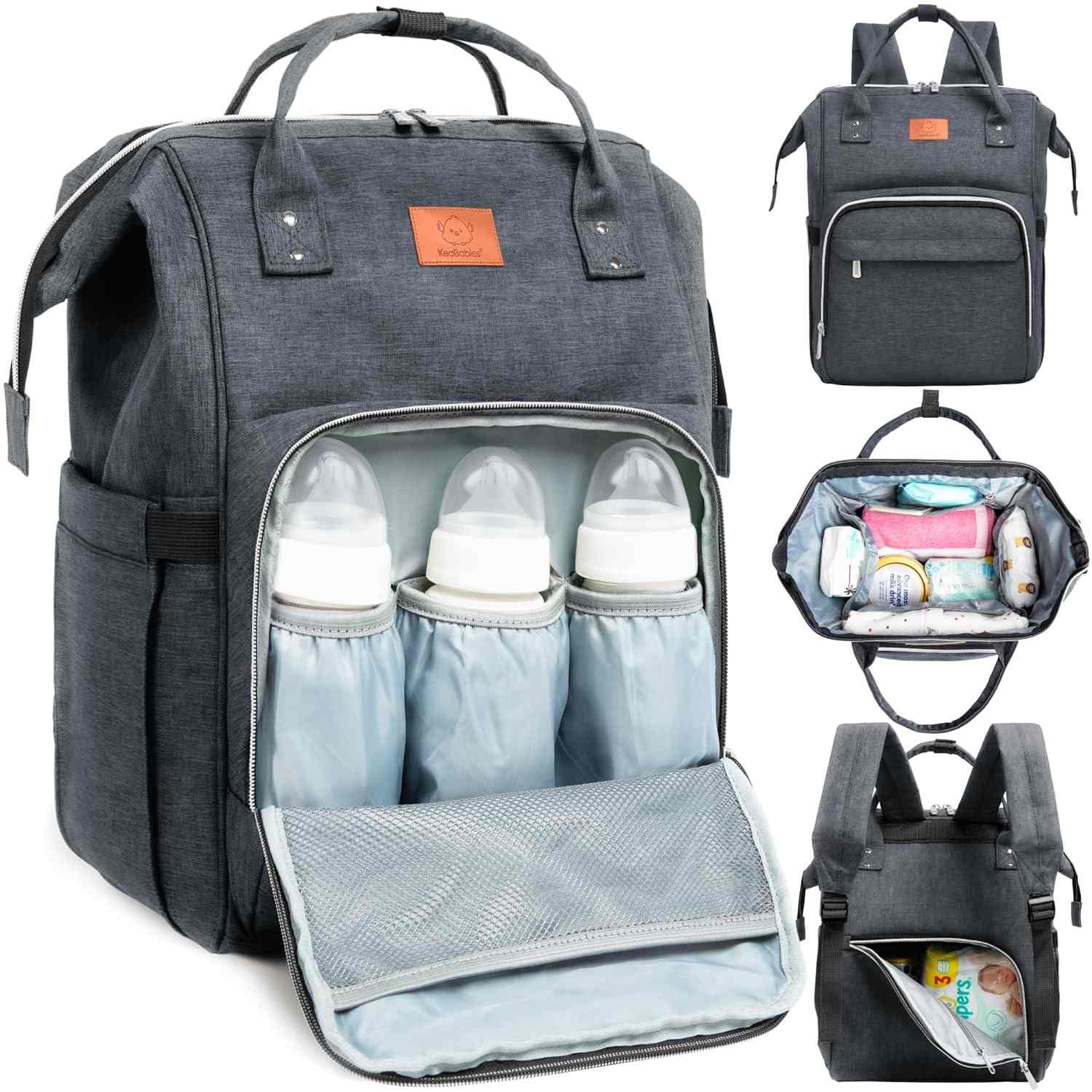 KeaBabies Baby Diaper Backpack