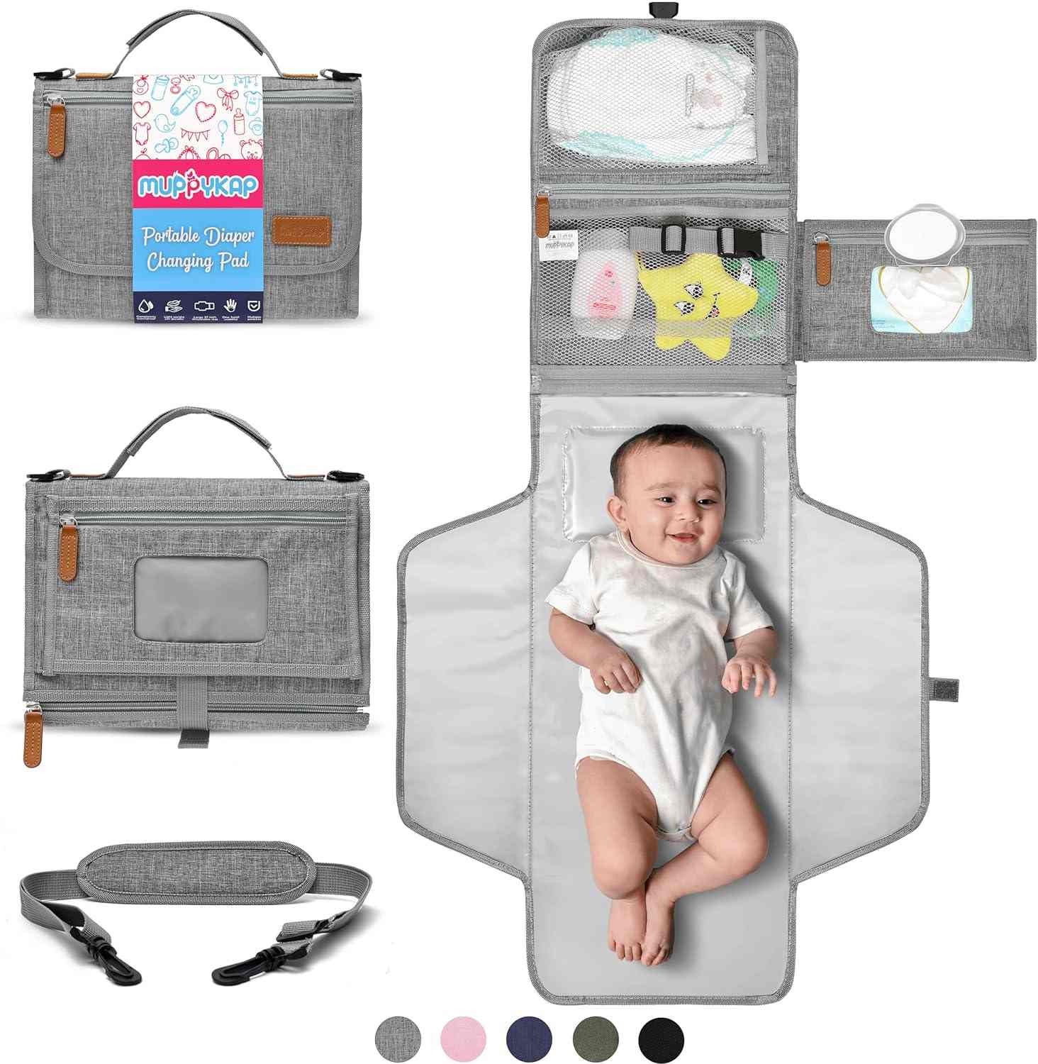 MUPPYKAP Portable Changing Pad
