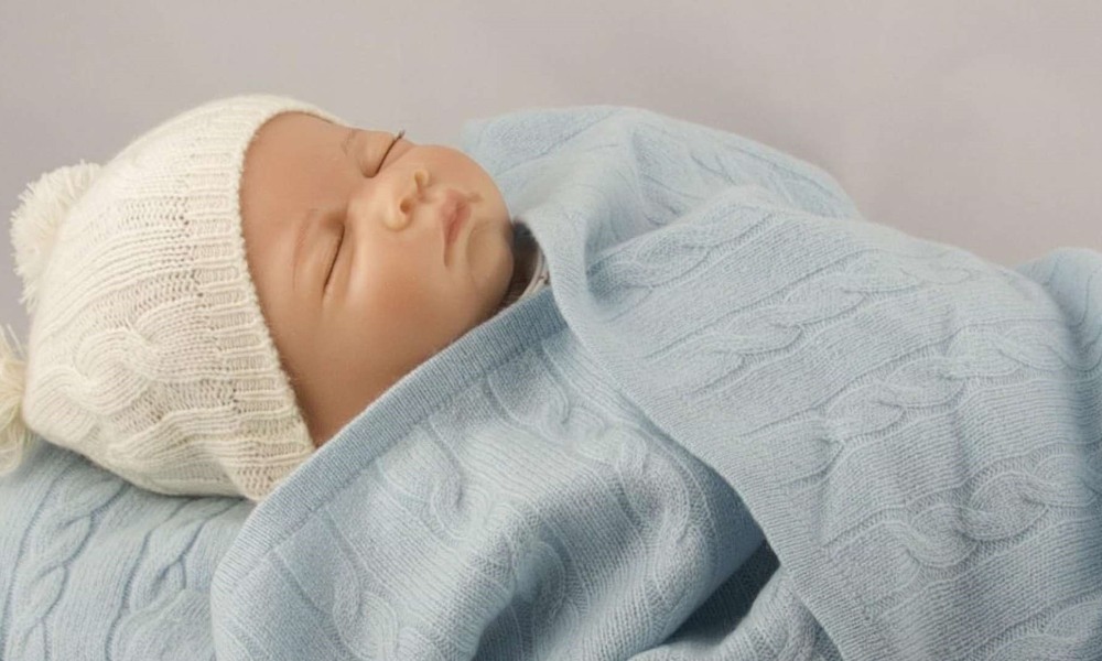 Cashmere Baby Blanket