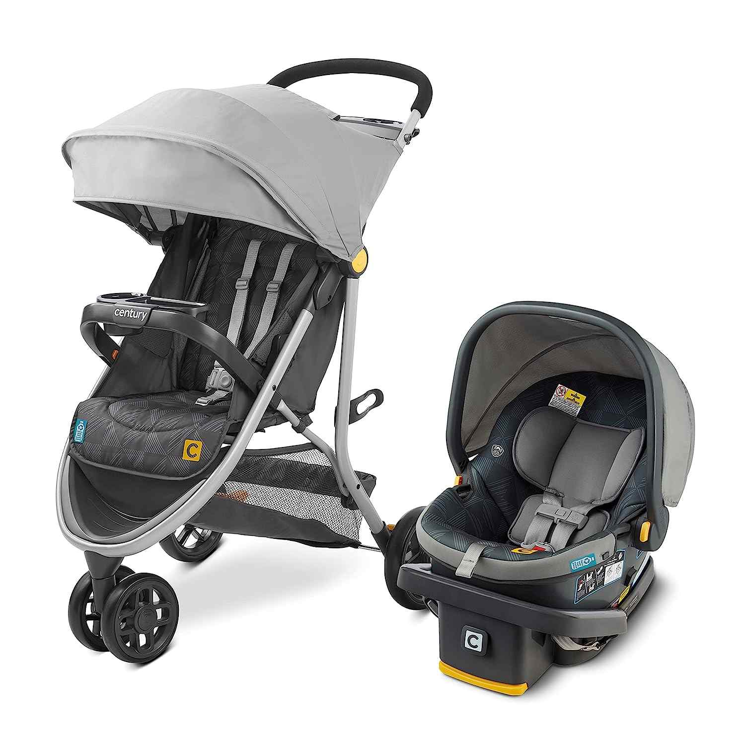 Century Stroll On 3-Wheel Lightweight Travel System