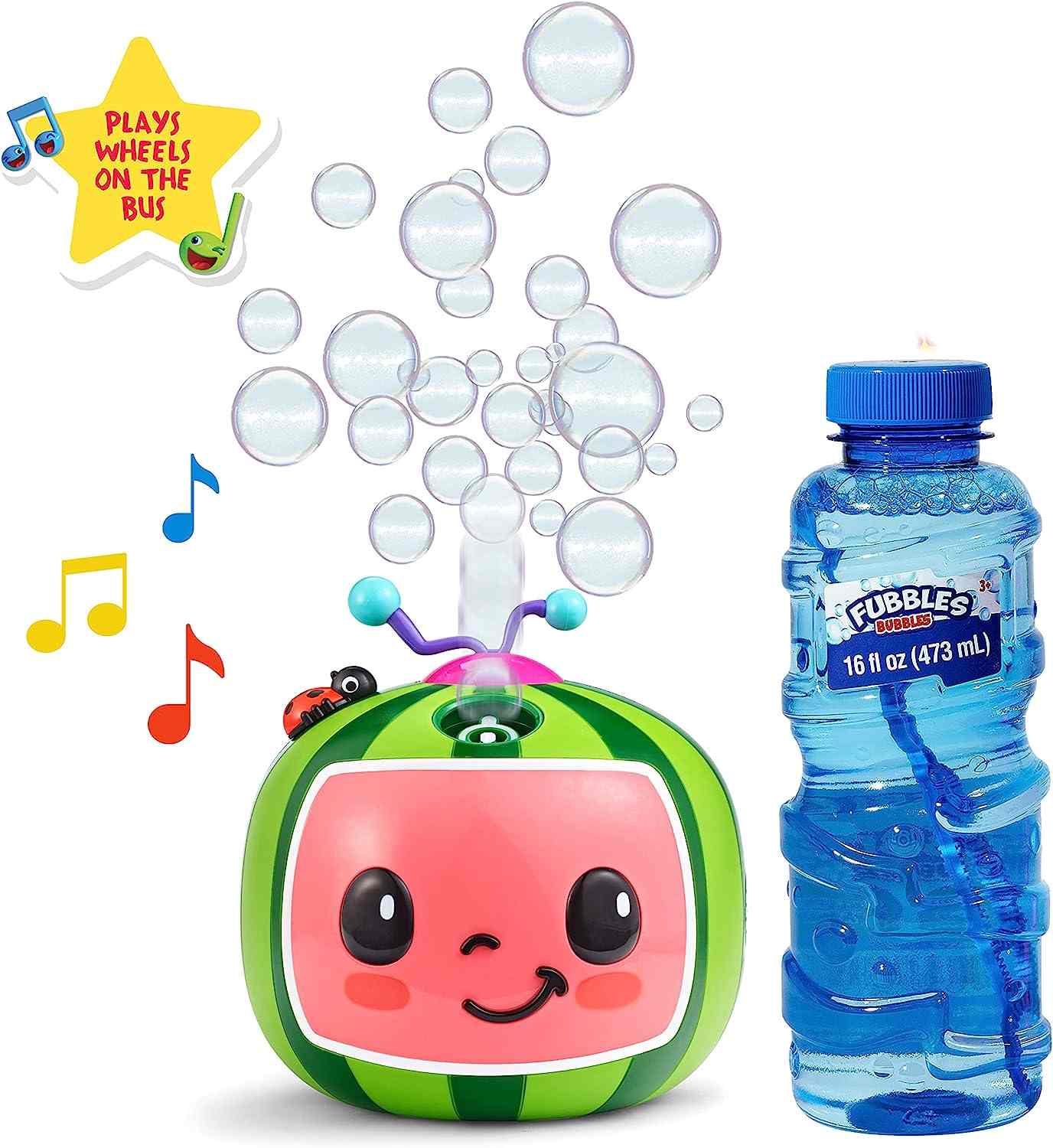 CoComelon NO Spill Musical Bubble Machine