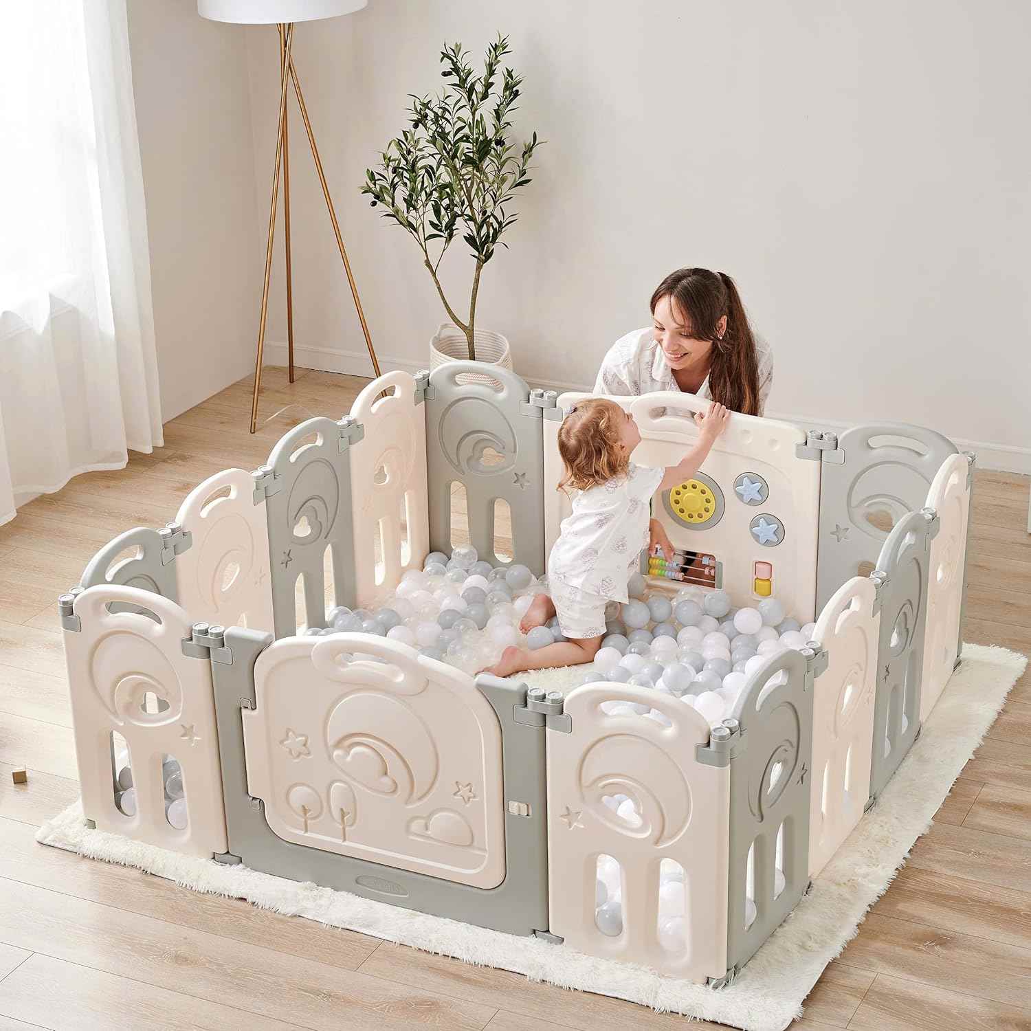 Fortella Cloud Castle Playpen