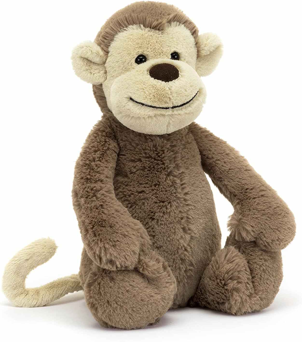 Jellycat Bashful Monkey Stuffed Animal Plush