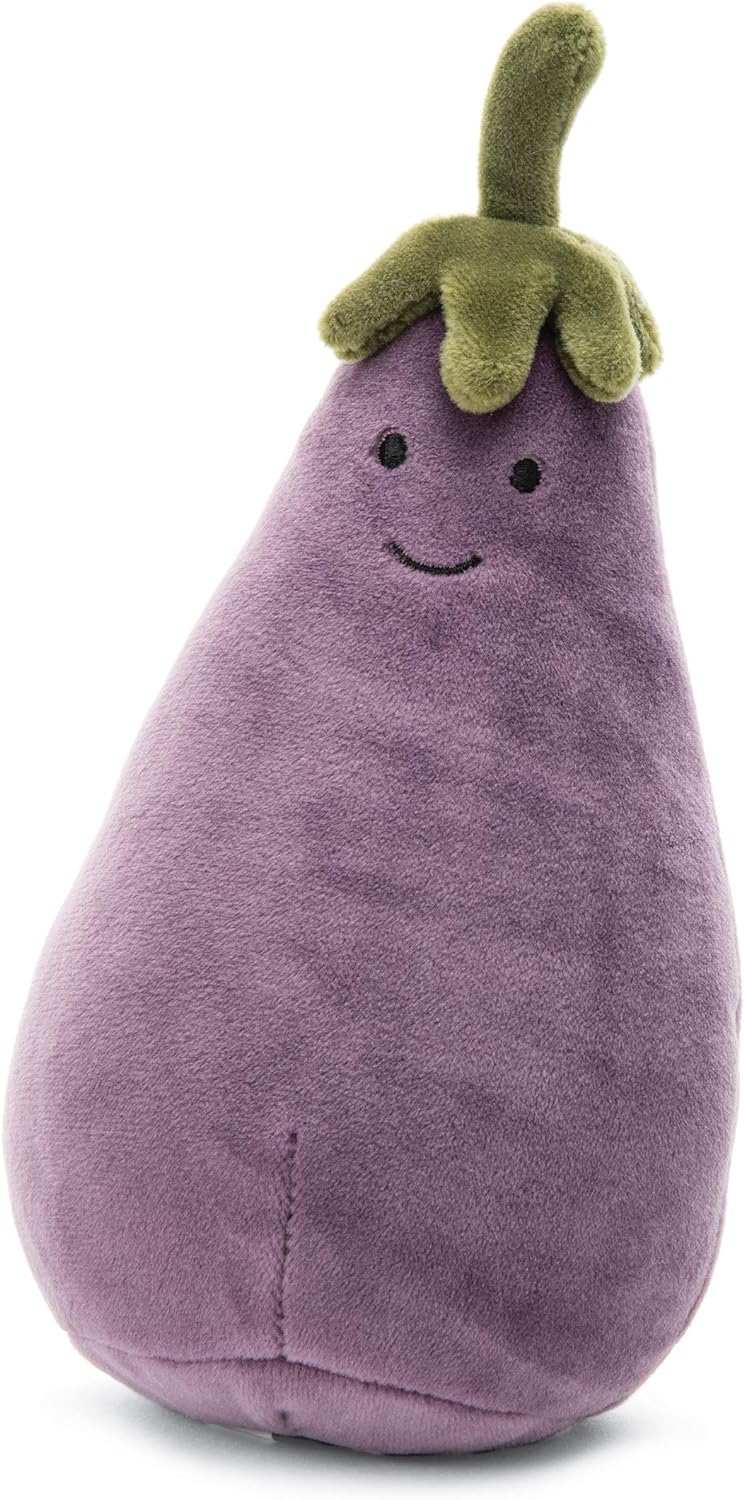 Jellycat Vivacious Vegetables Egg Plant Food Plush