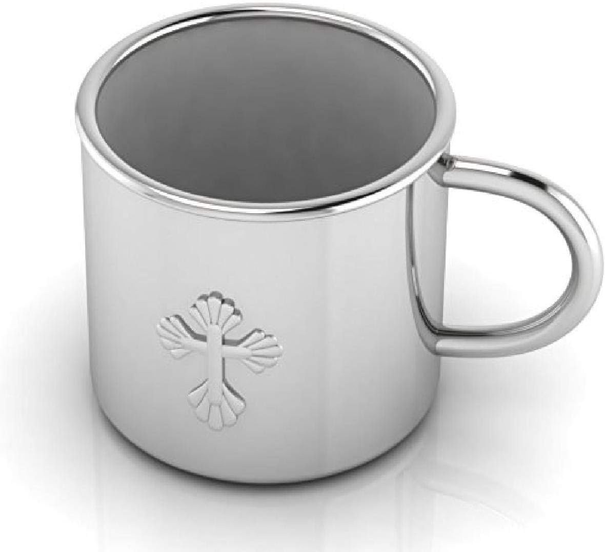 Krysaliis Sterling Silver Baby Cross Cup