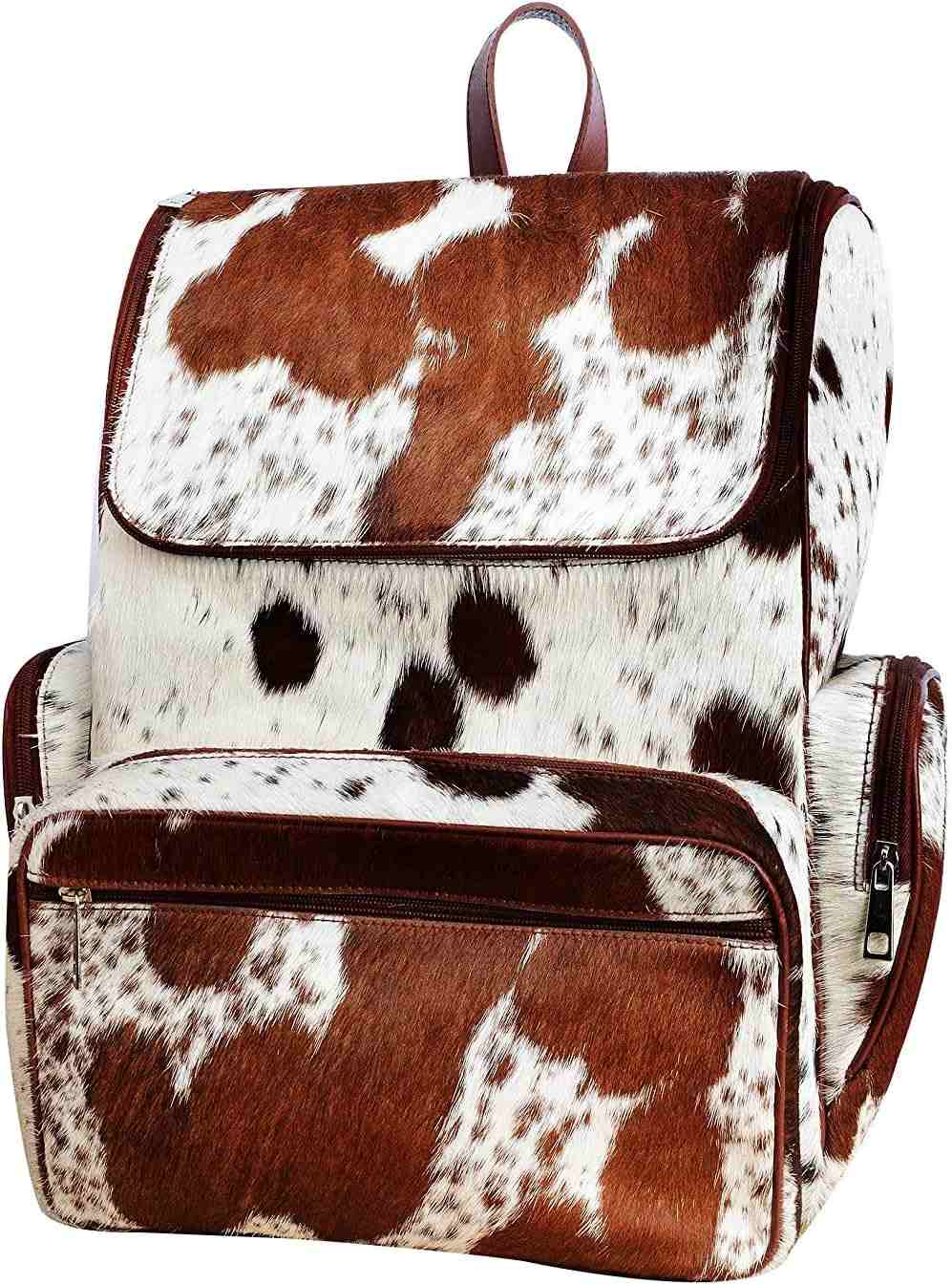 LP-FACON Cowhide Diaper Backpack