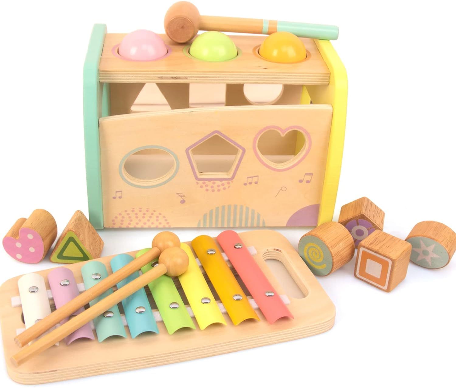 WOODENFUN Hammering Toy