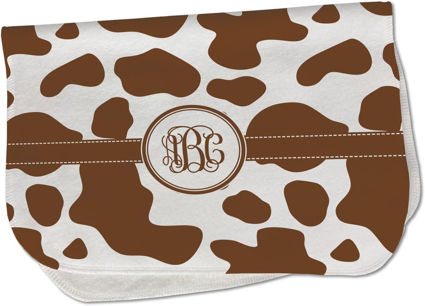 Baby Milano Cow Print Burp Cloth