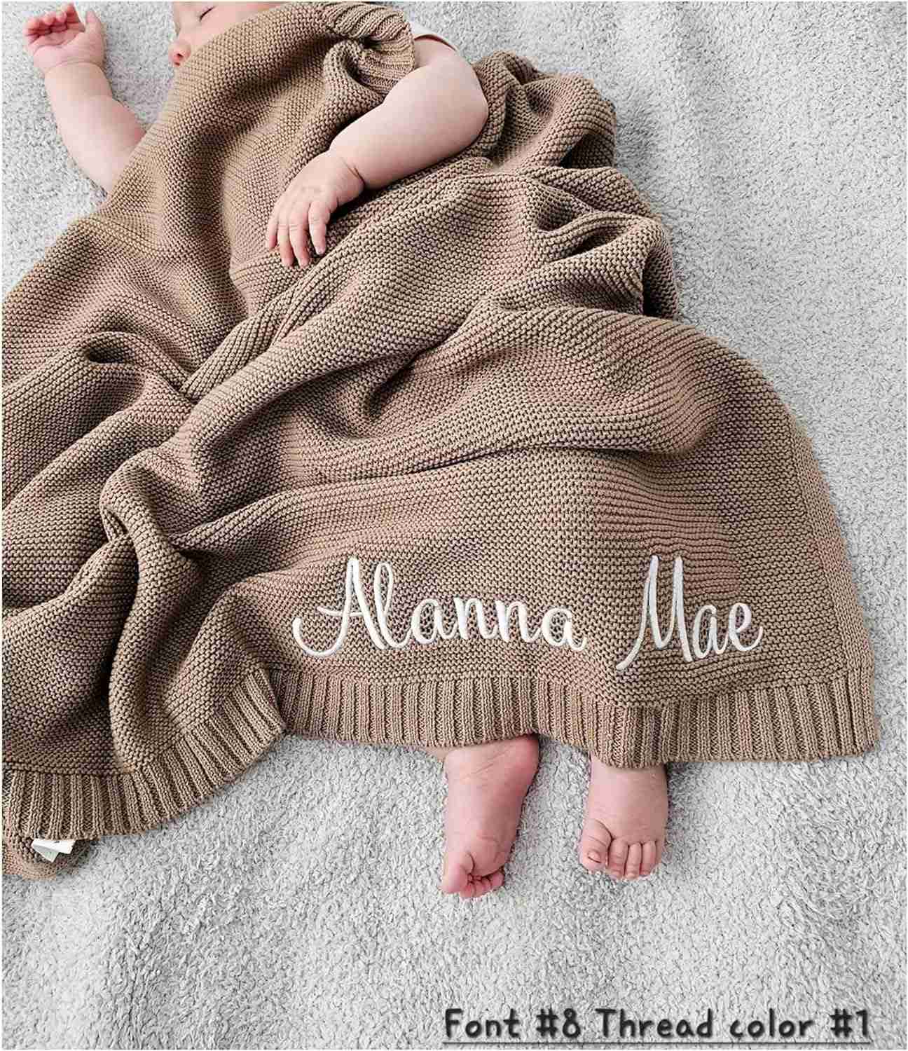Custom Store Personalized Baby Blanket