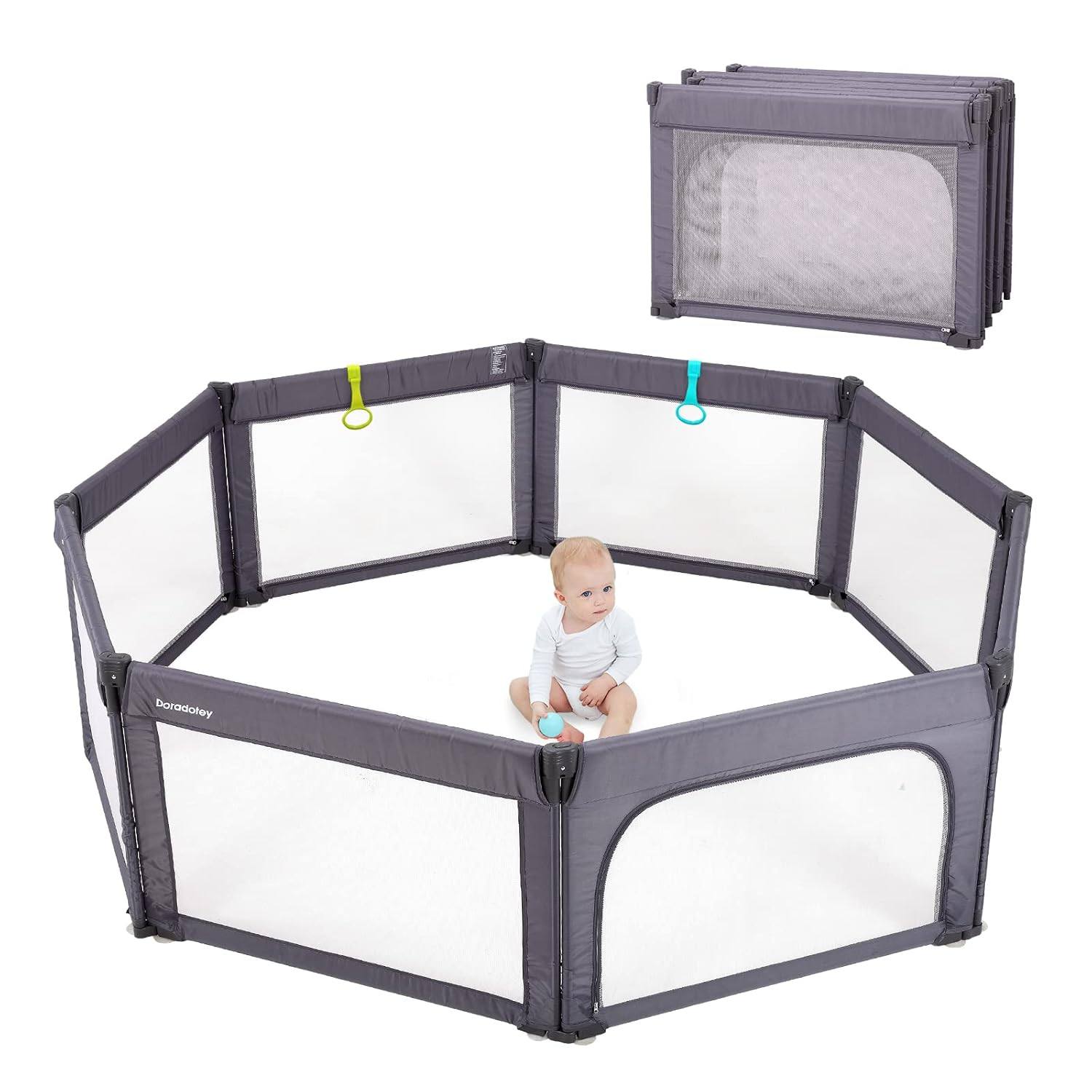 Doradotey Baby Playpen