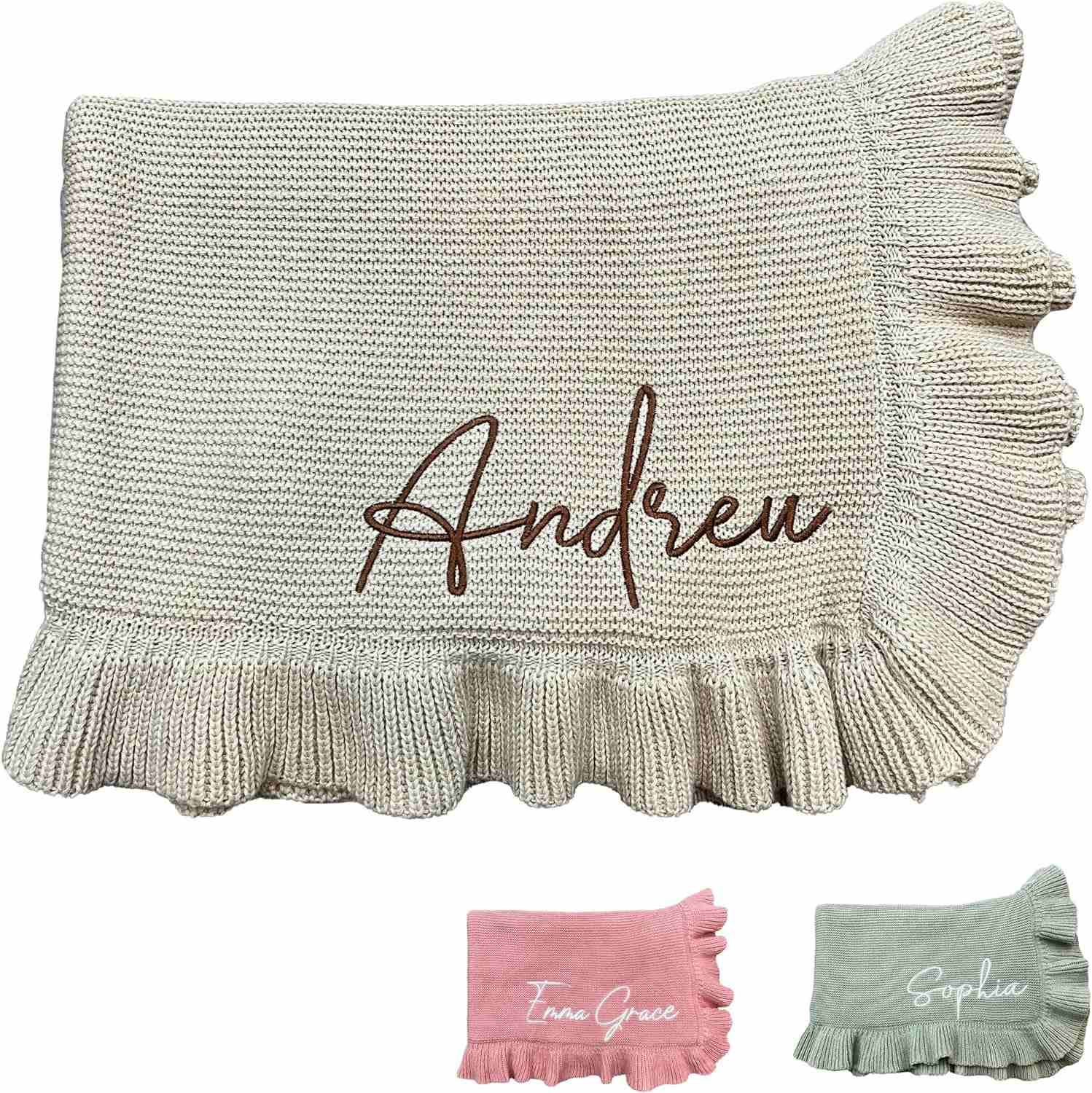 HuitzilAM Knit Baby Blanket