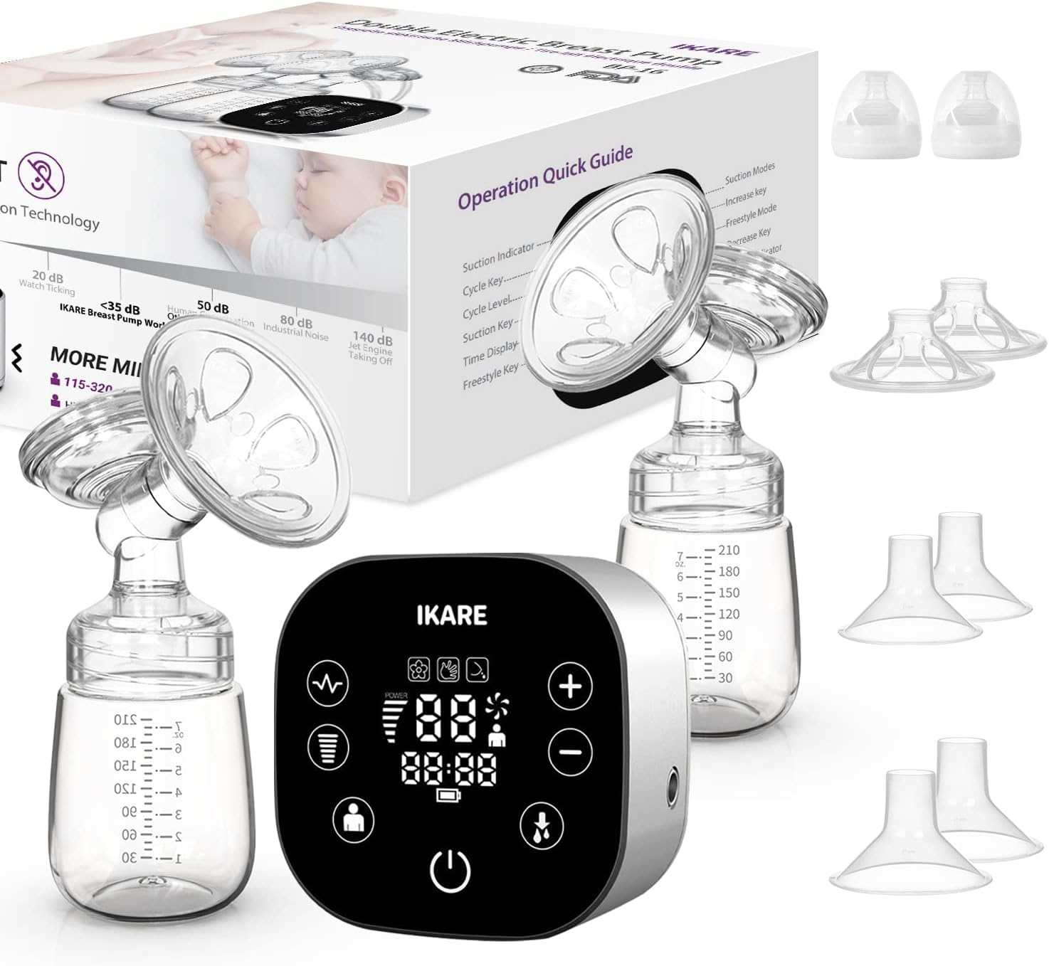 IKARE Hospital Grade Breast Pump