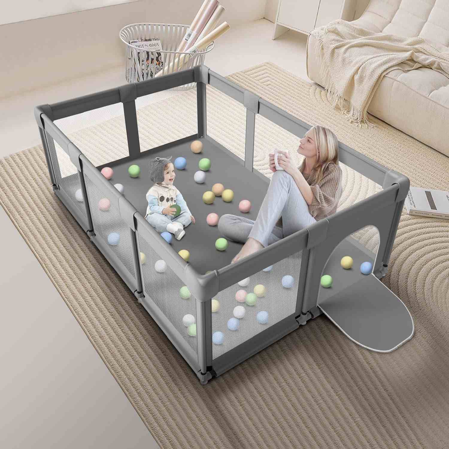 Jaobeem Large Baby Playpen
