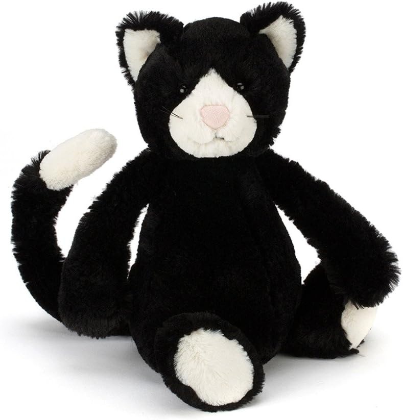 Jellycat Bashful Black and White Cat