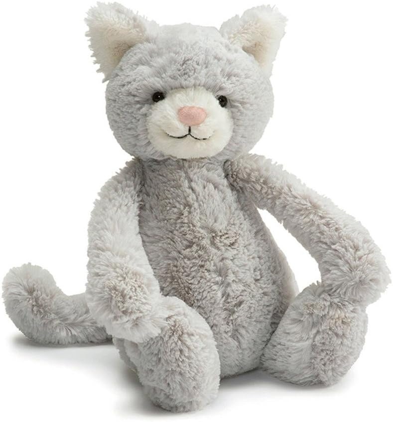 Jellycat Bashful Grey Kitty Cat