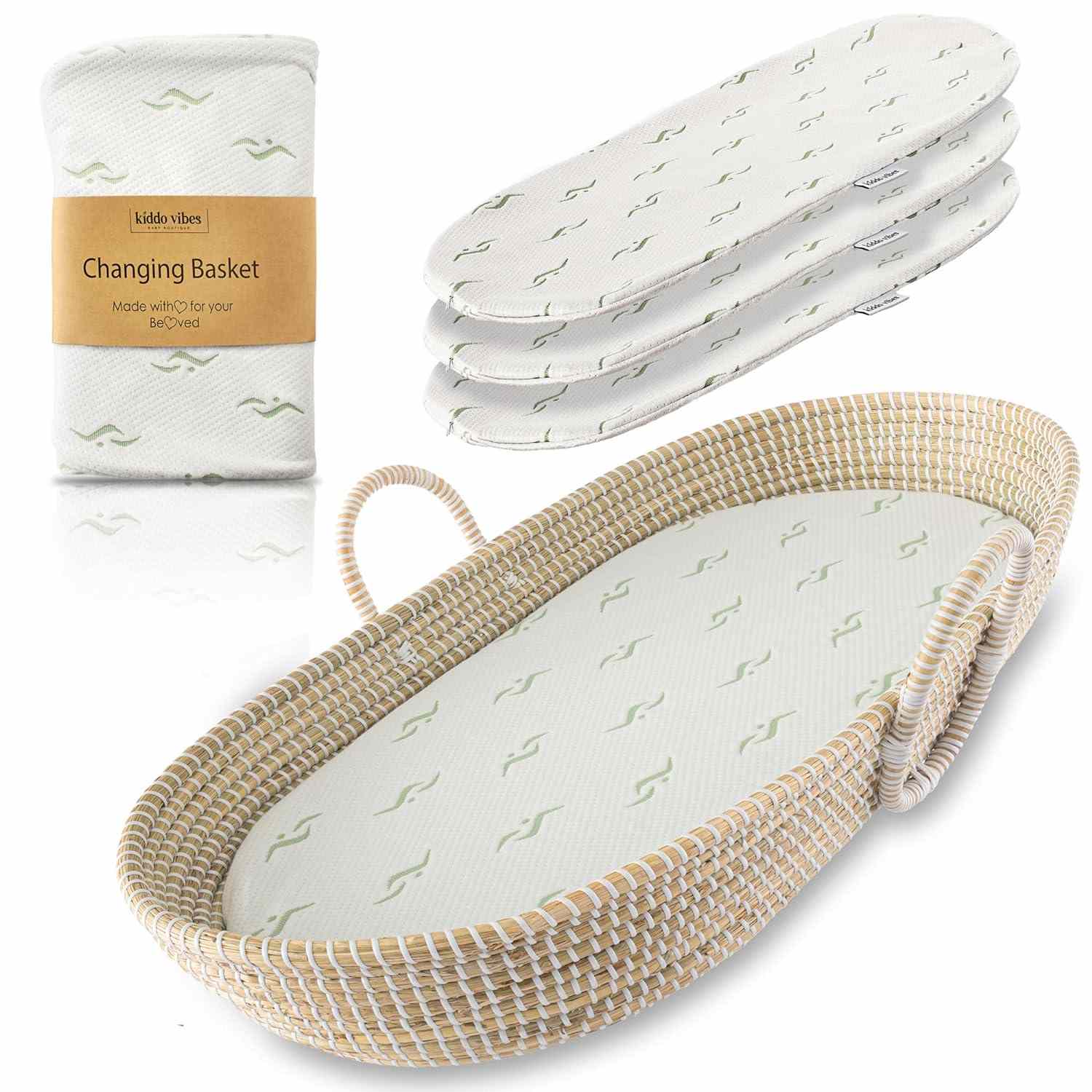 Kiddo Vibes Moses Basket