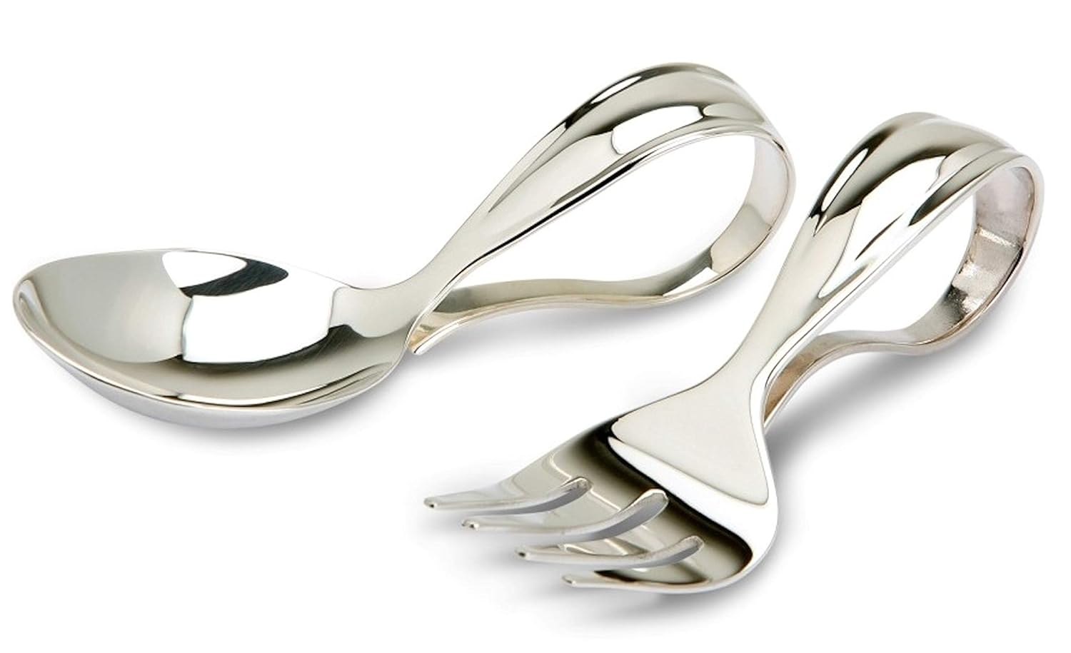 Krysaliis Sterling Silver Baby Feeding Set