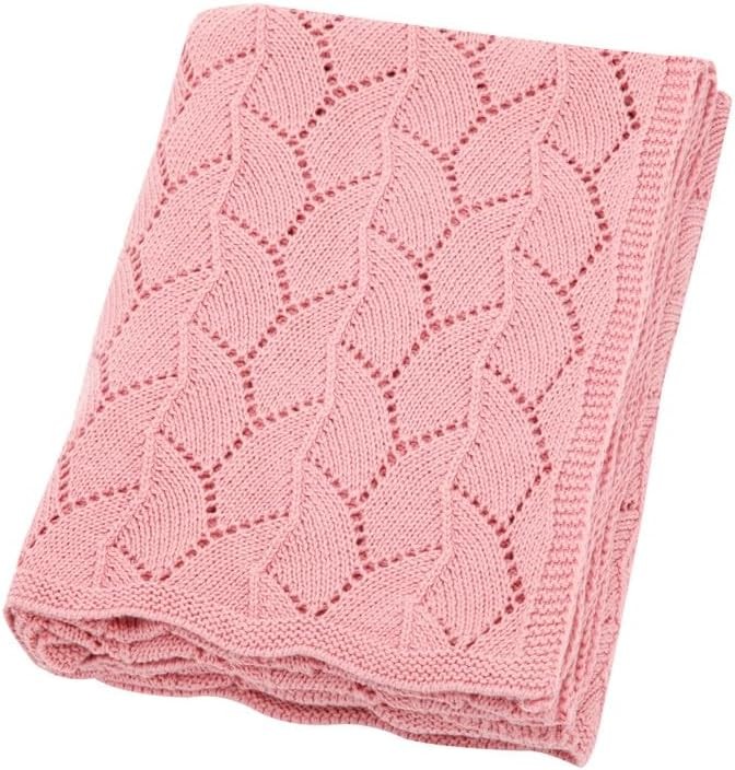 Loyfoky Cotton Cellular Baby Blanket