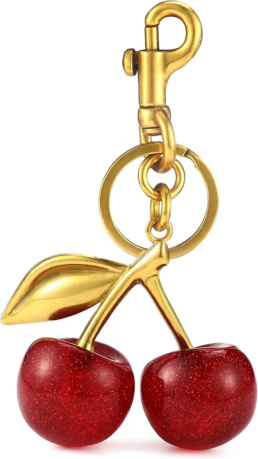 MINKARS Cherry Bag Charm