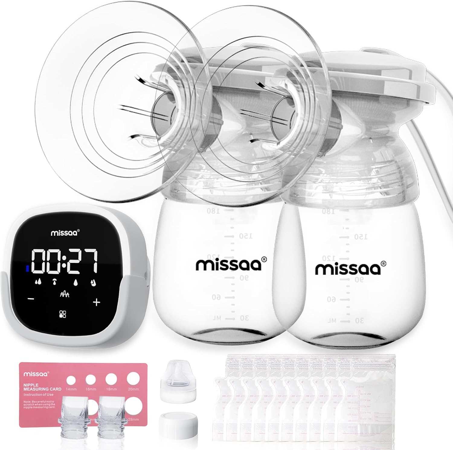 MISSAA Double Electric Breast Pump