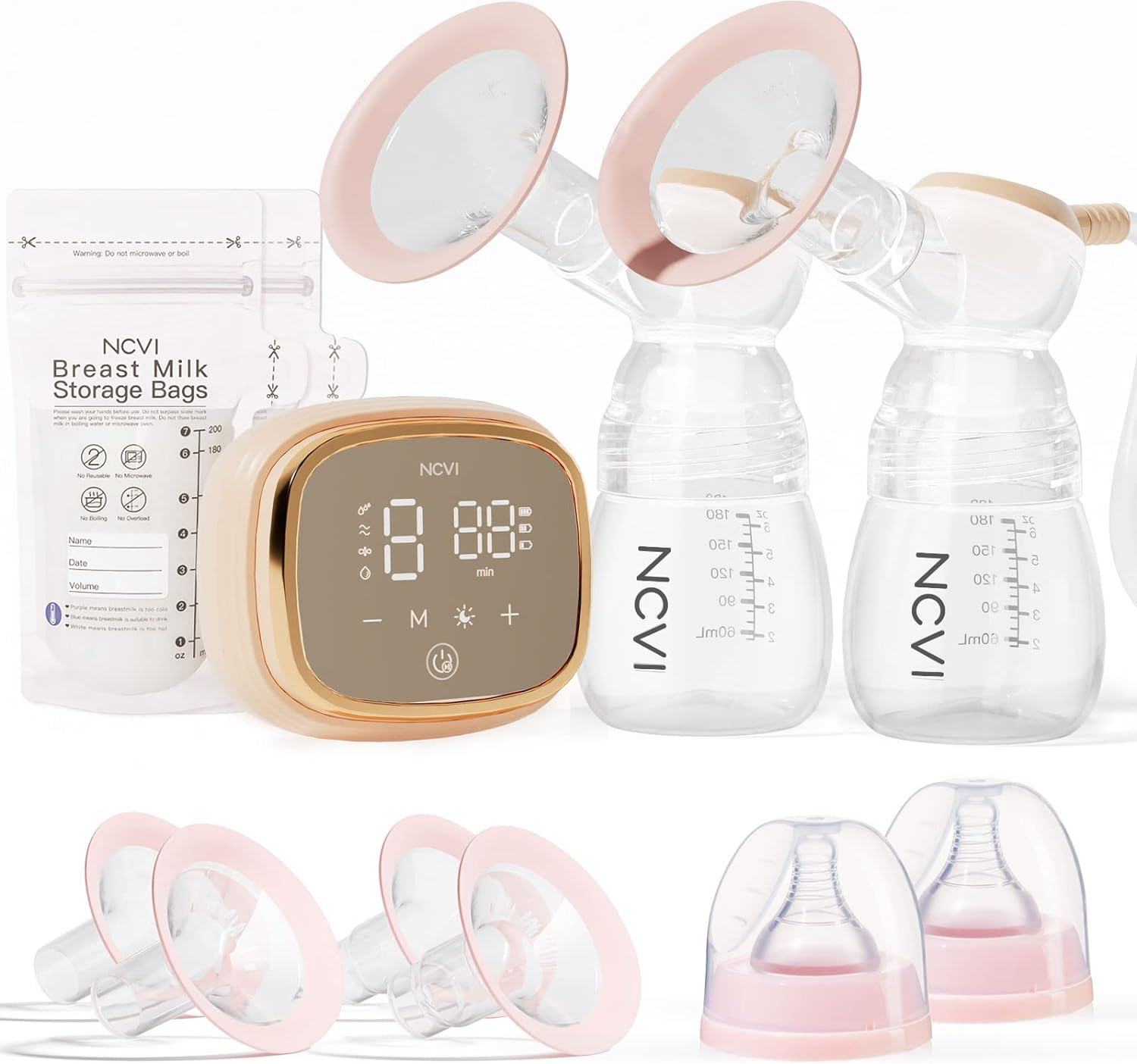 NCVI Double Electric Breast Pump 8102
