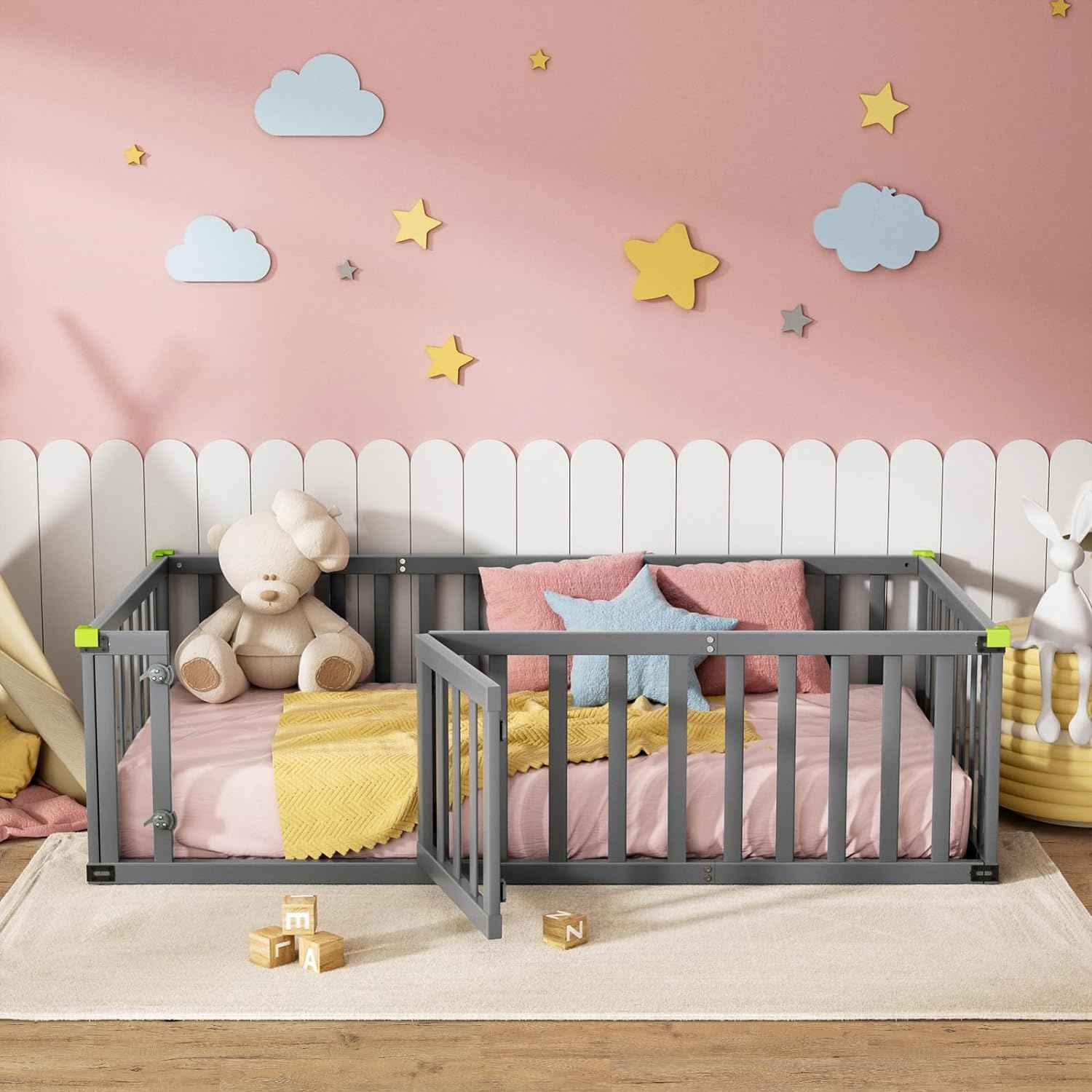 ROOMTEC Twin Size Montessori Floor Bed