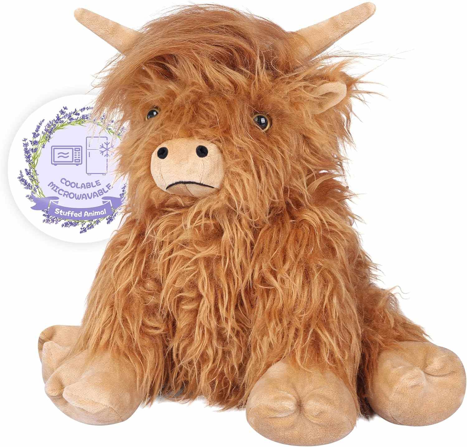 SuzziPals Highland Cow Heating Pad