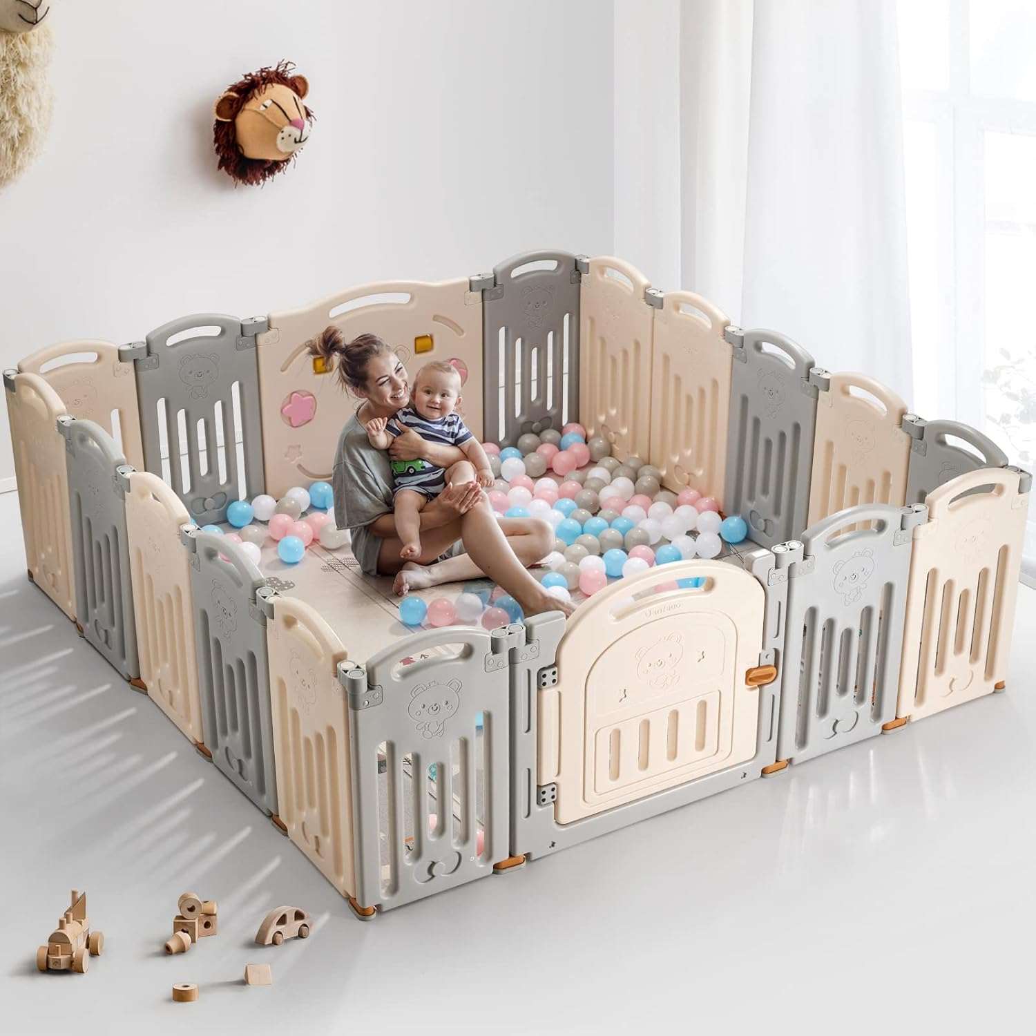 UANLAUO Baby Fence
