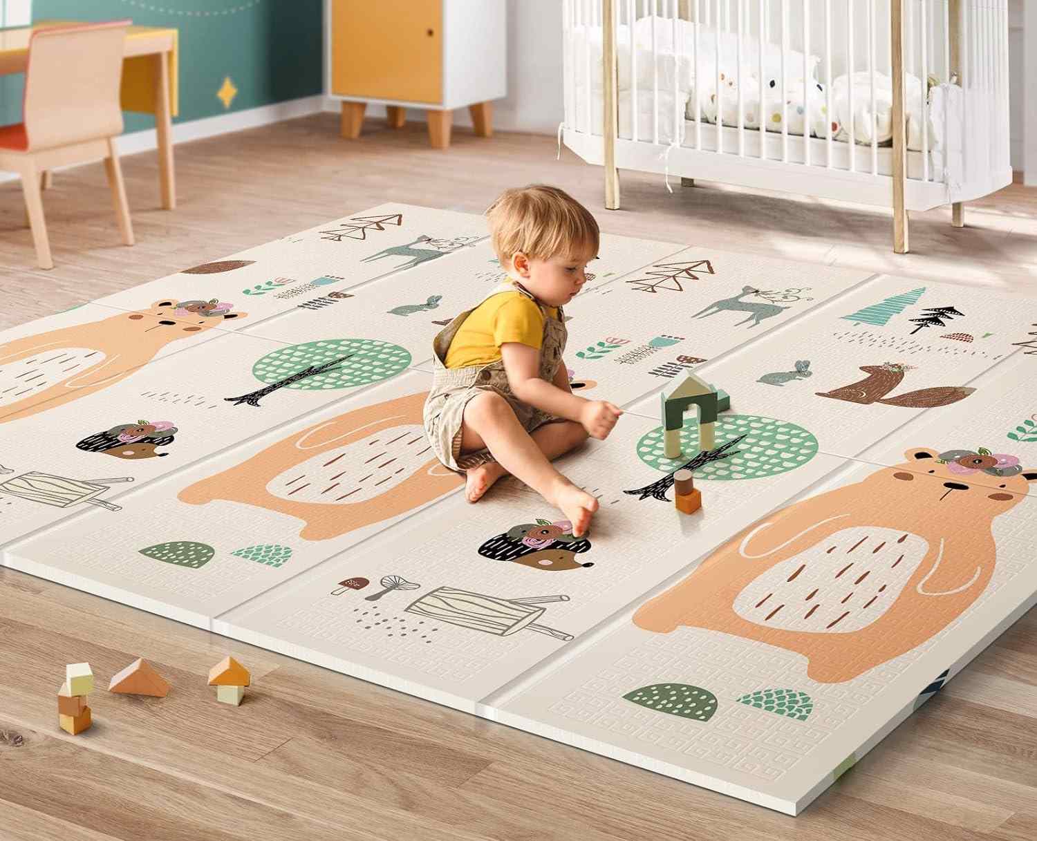 UANLAUO Foldable Baby Play Mat