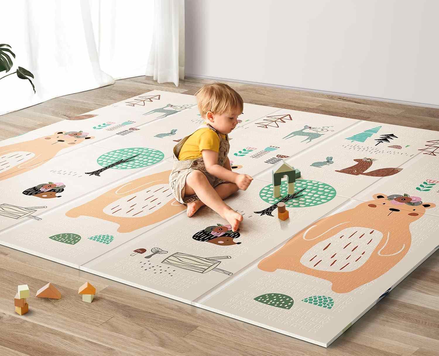 UANLAUO Foldable Baby Play Mat