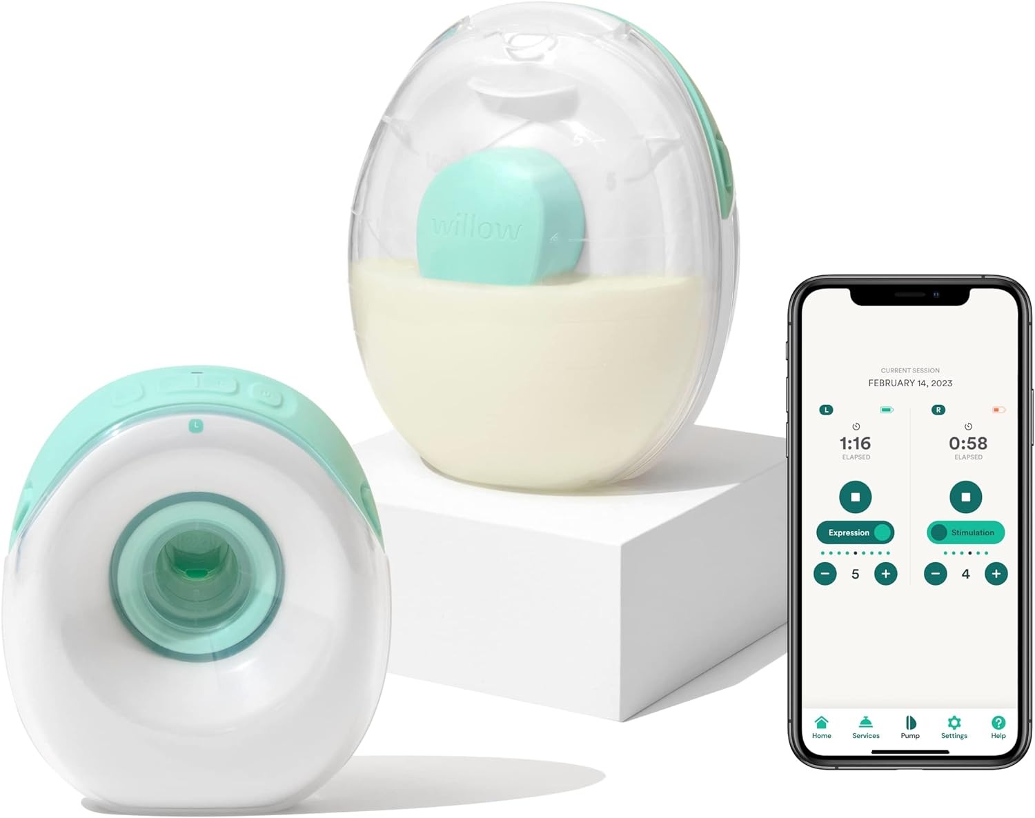 Willow Go Double Electric Breast Pump