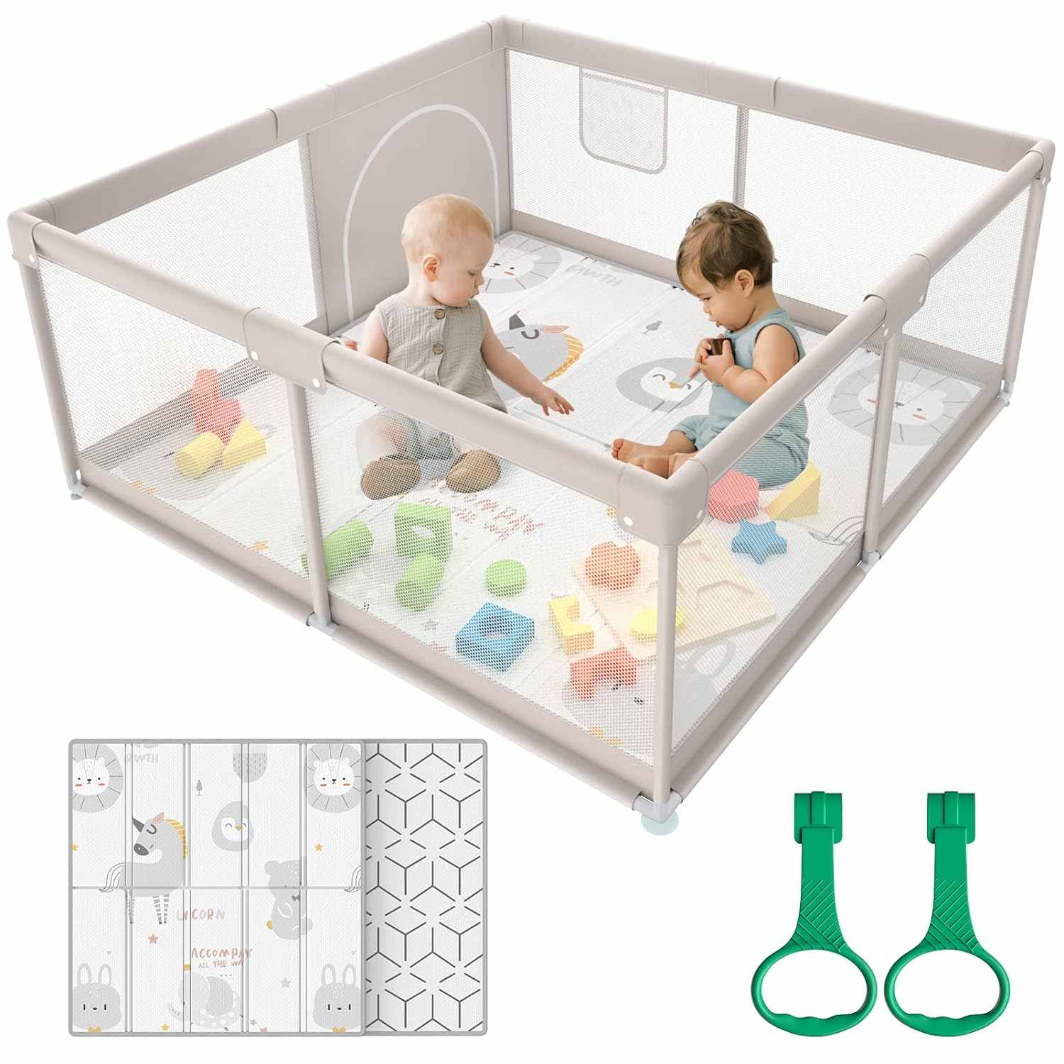 ZEEBABA Baby Playpen