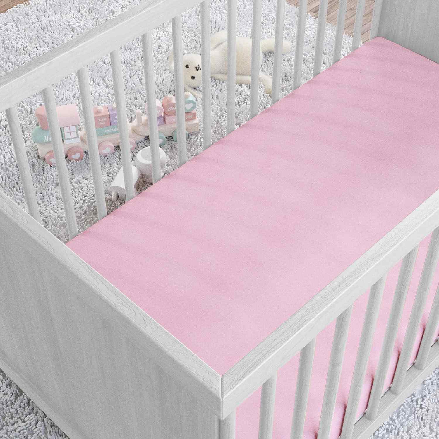 Amazon Basics Fitted Crib Sheet